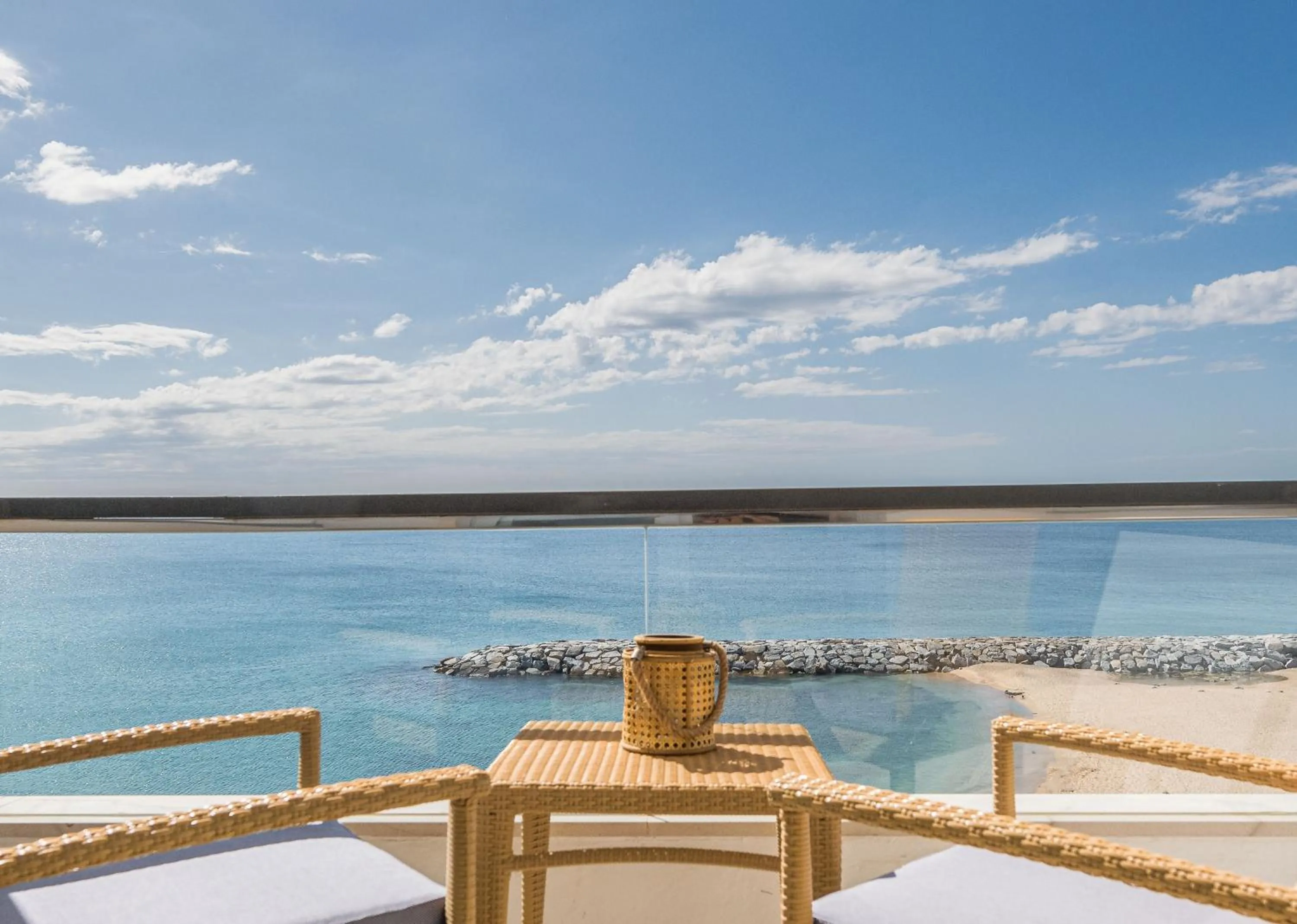 Superior Triple Room with Sea View in Hotel Rosamar