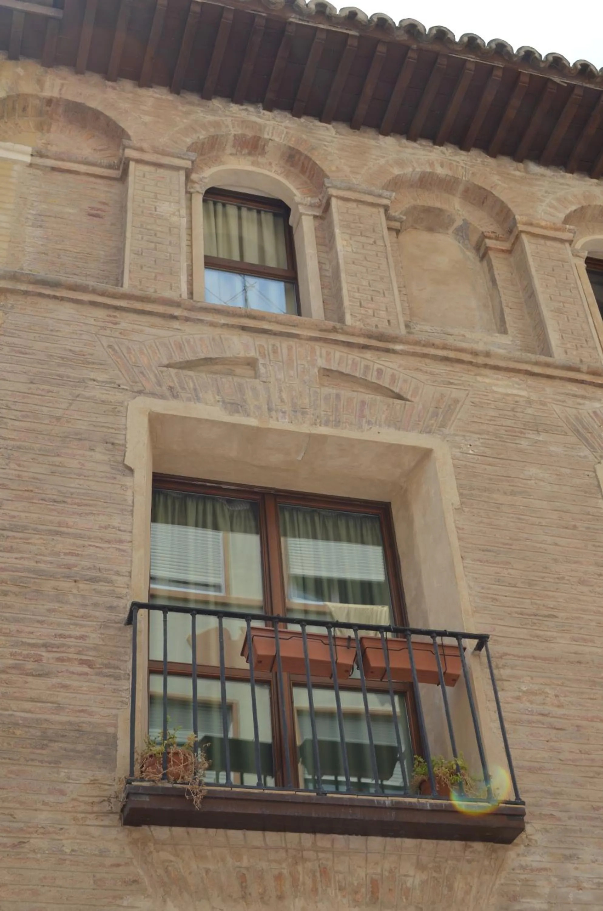 Facade/entrance in Casa Palacio de los Sitios