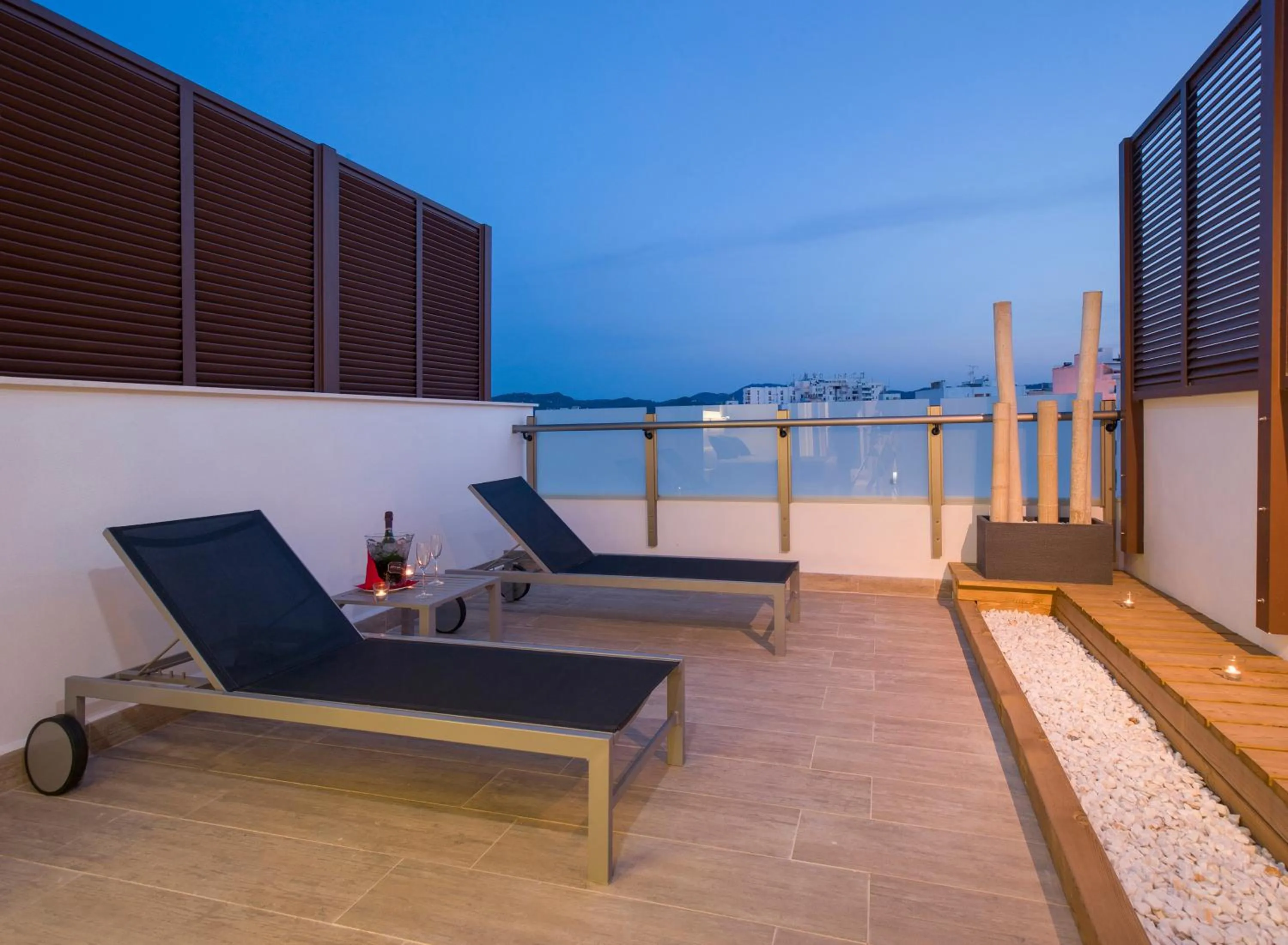 Balcony/Terrace in Hostal Marí