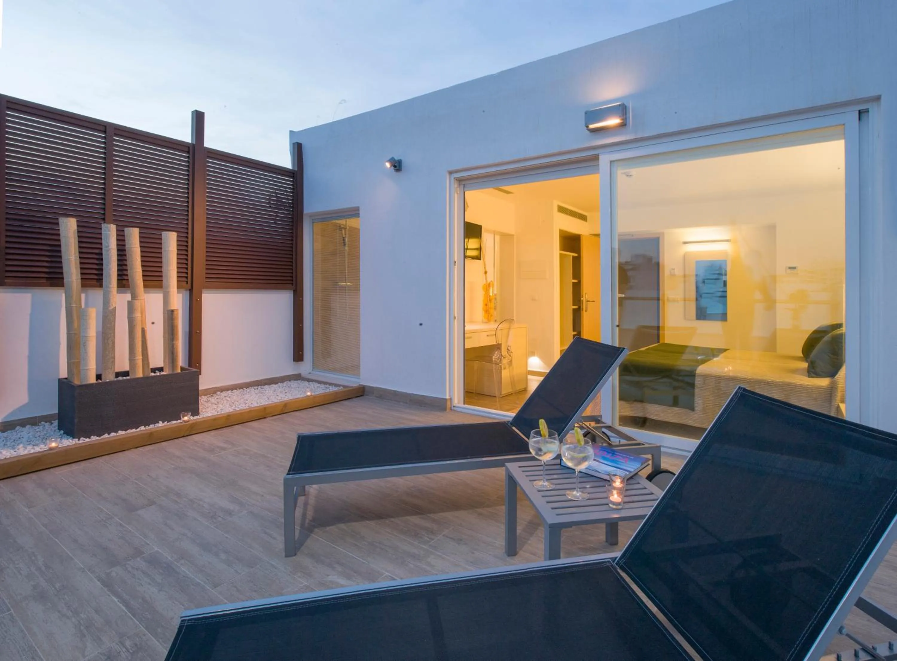 Balcony/Terrace in Hostal Marí