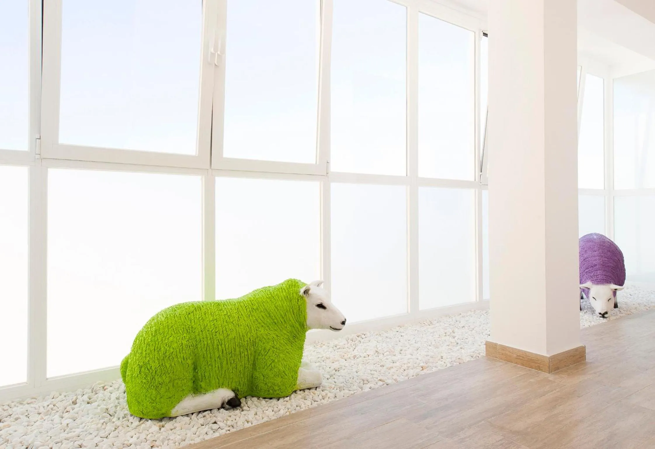 Decorative detail in Hostal Marí