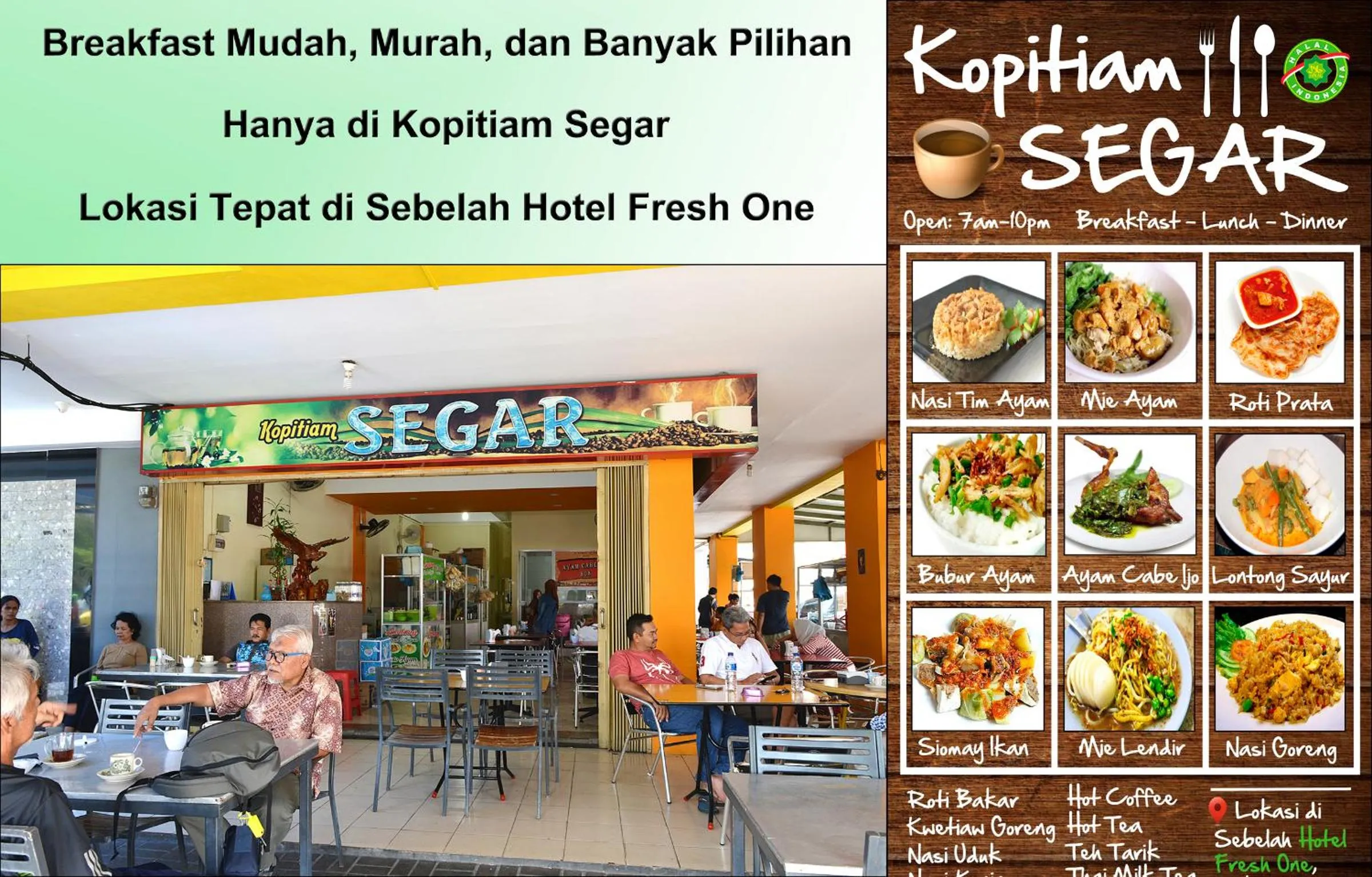 Property building in Fresh One Hotel