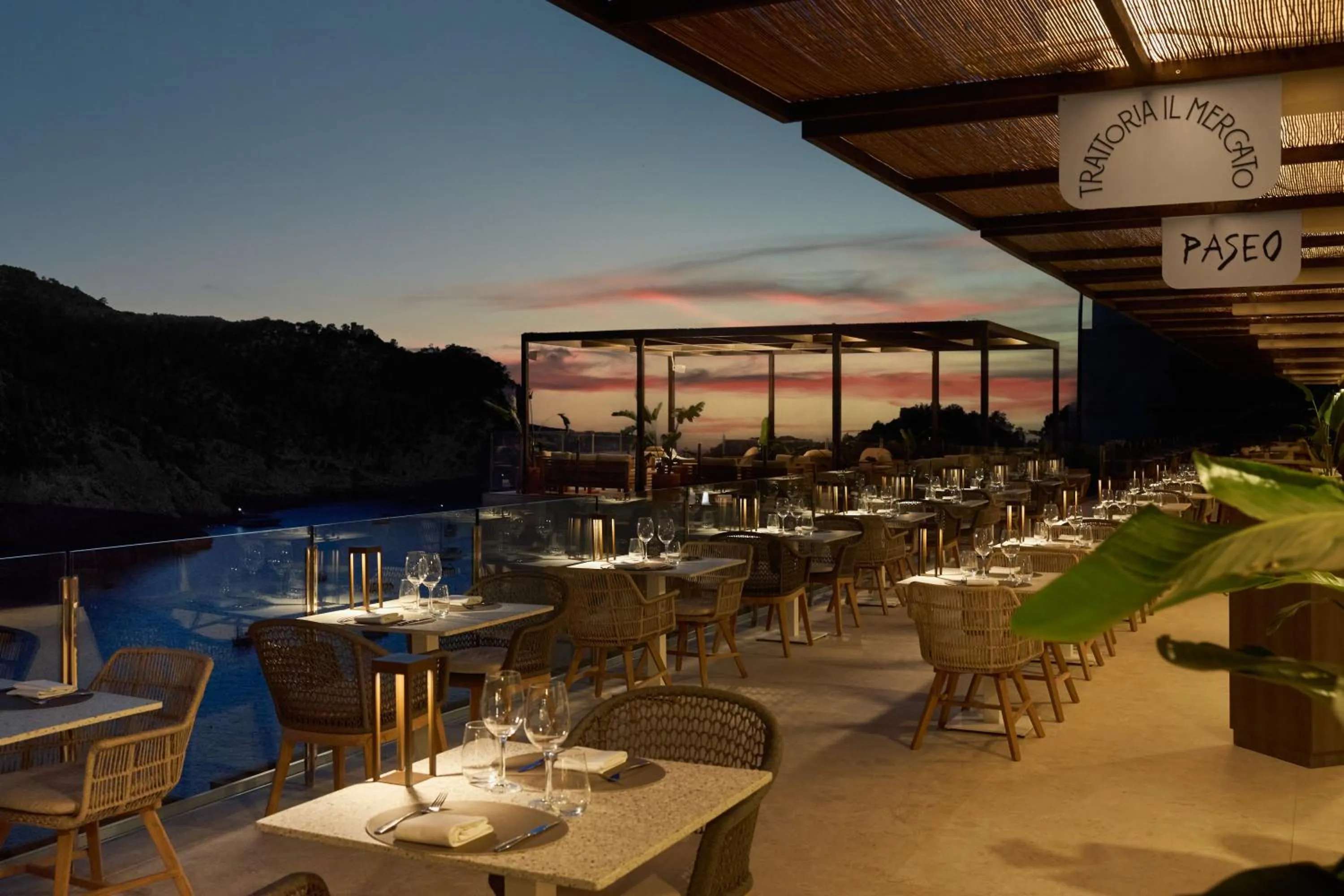 Restaurant/places to eat in Cala San Miguel Hotel Ibiza, Curio Collection by Hilton, Adults only