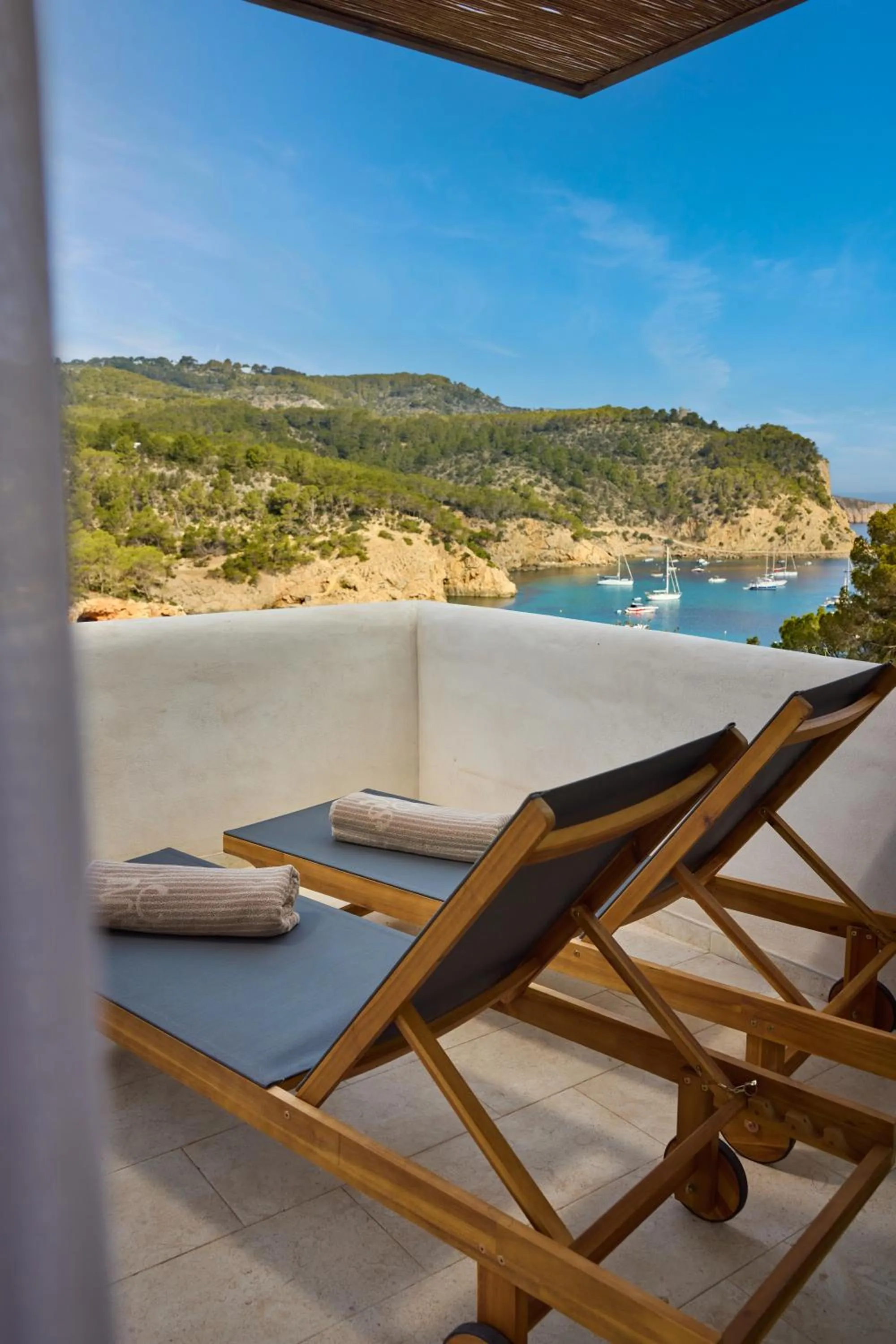 Balcony/Terrace in Cala San Miguel Hotel Ibiza, Curio Collection by Hilton, Adults only