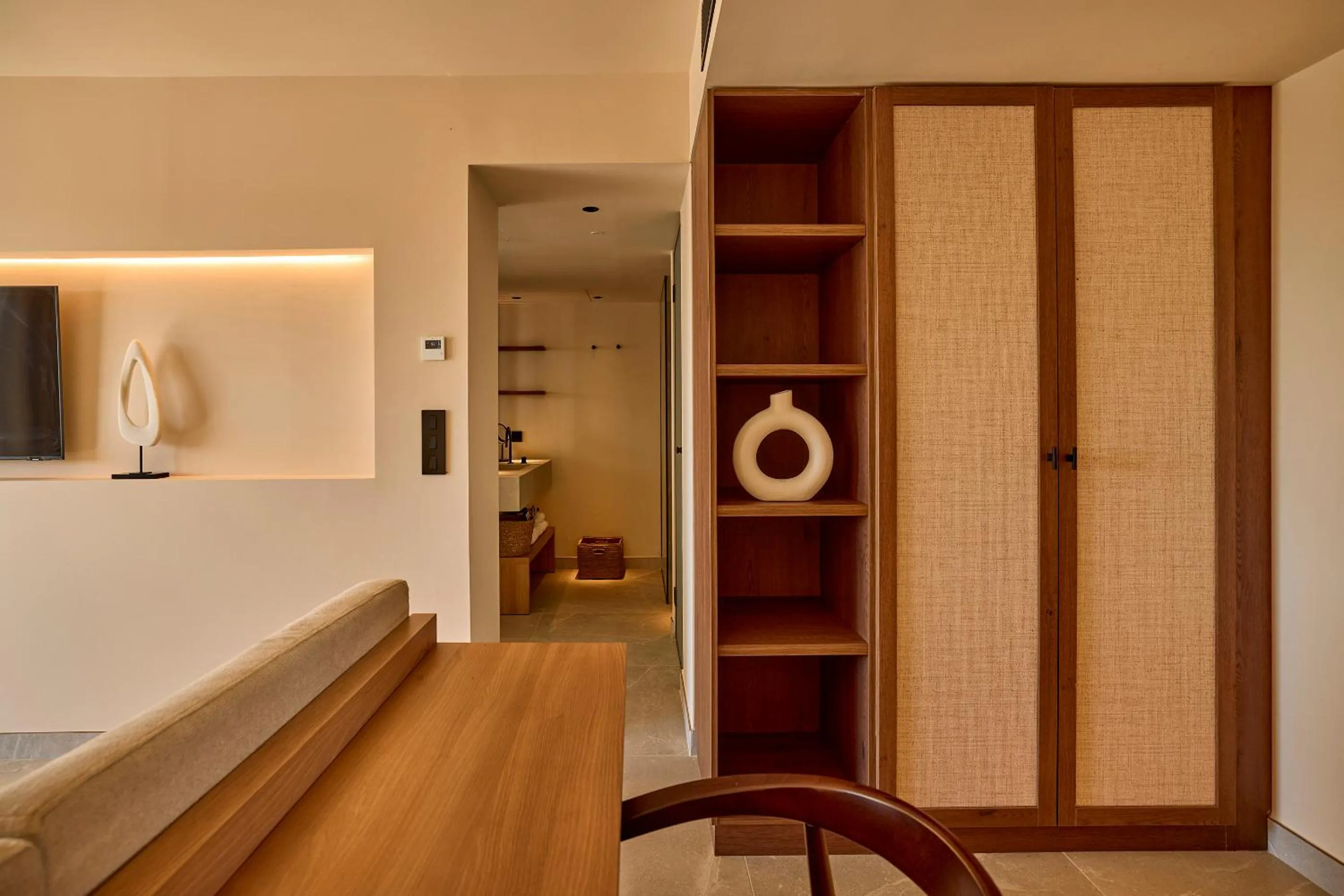 Kitchen or kitchenette in Purobeach Resort Santa Ponsa - New Opening