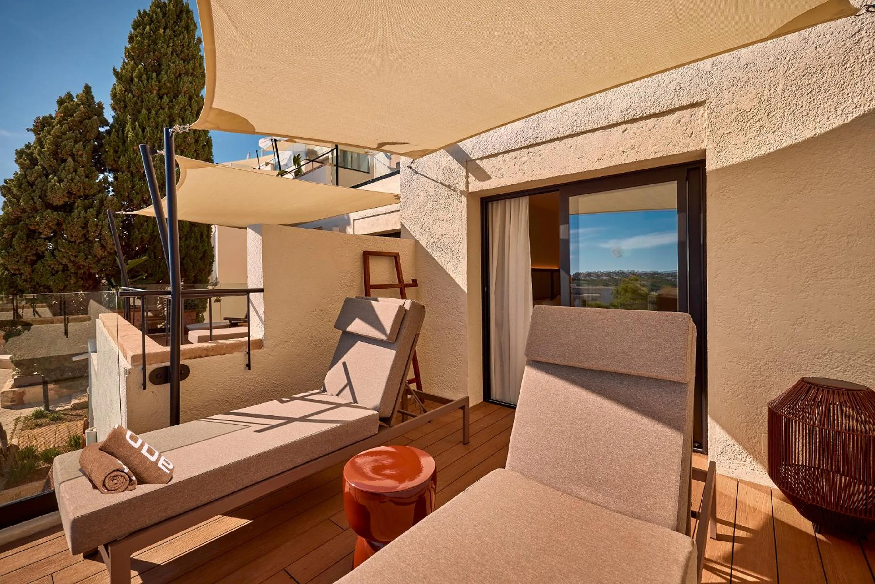 Patio in Purobeach Resort Santa Ponsa - New Opening