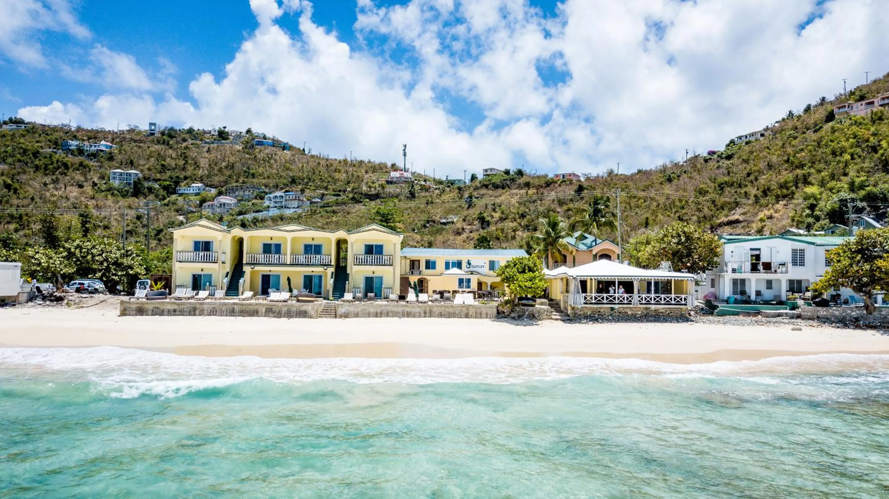 Property building in Sebastian's on the beach hotel