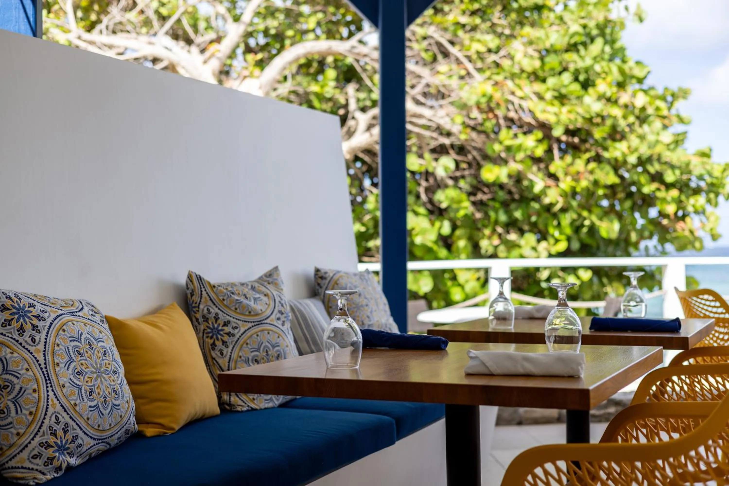 Restaurant/places to eat in Sebastian's on the beach hotel