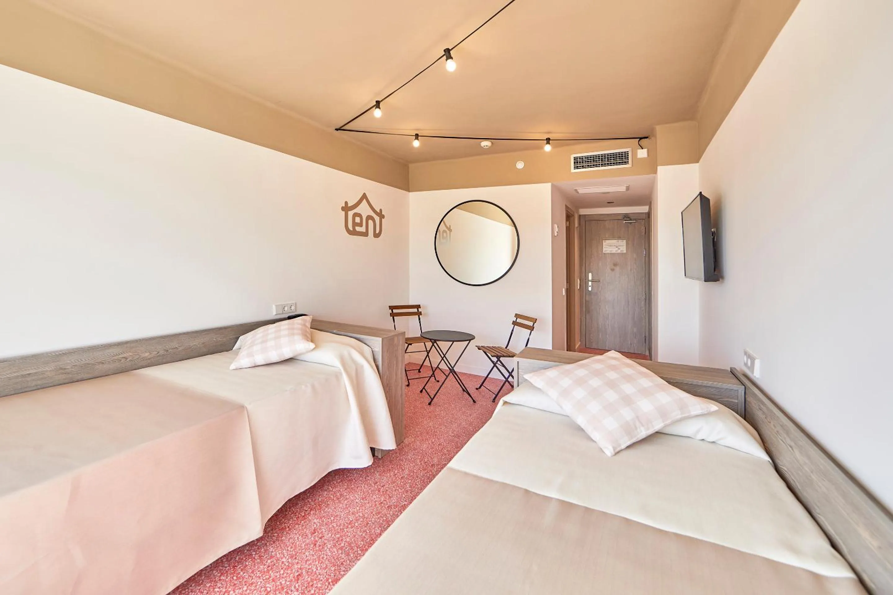 Bedroom, Bed in tent Playa de Palma