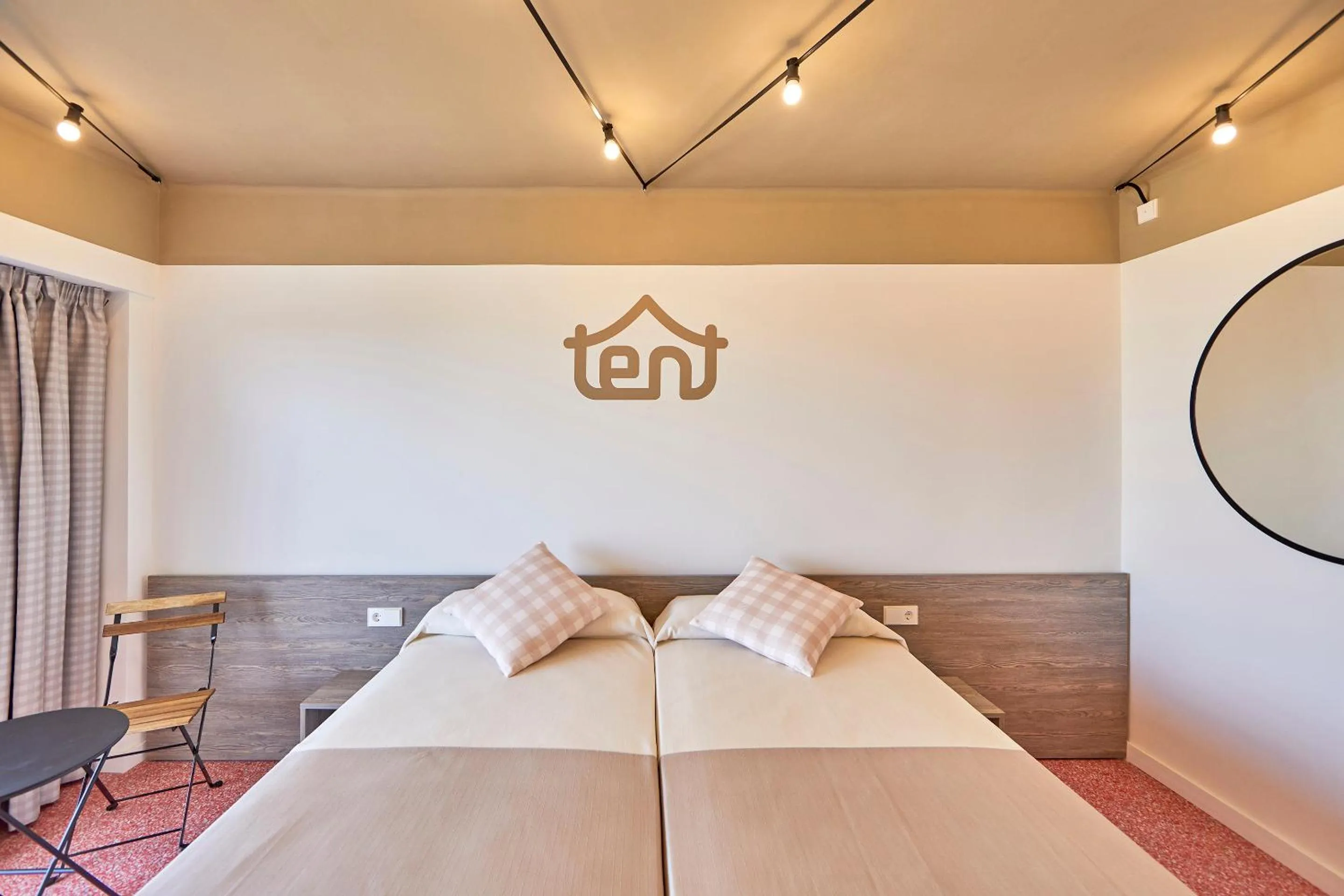 Bedroom, Bed in tent Playa de Palma