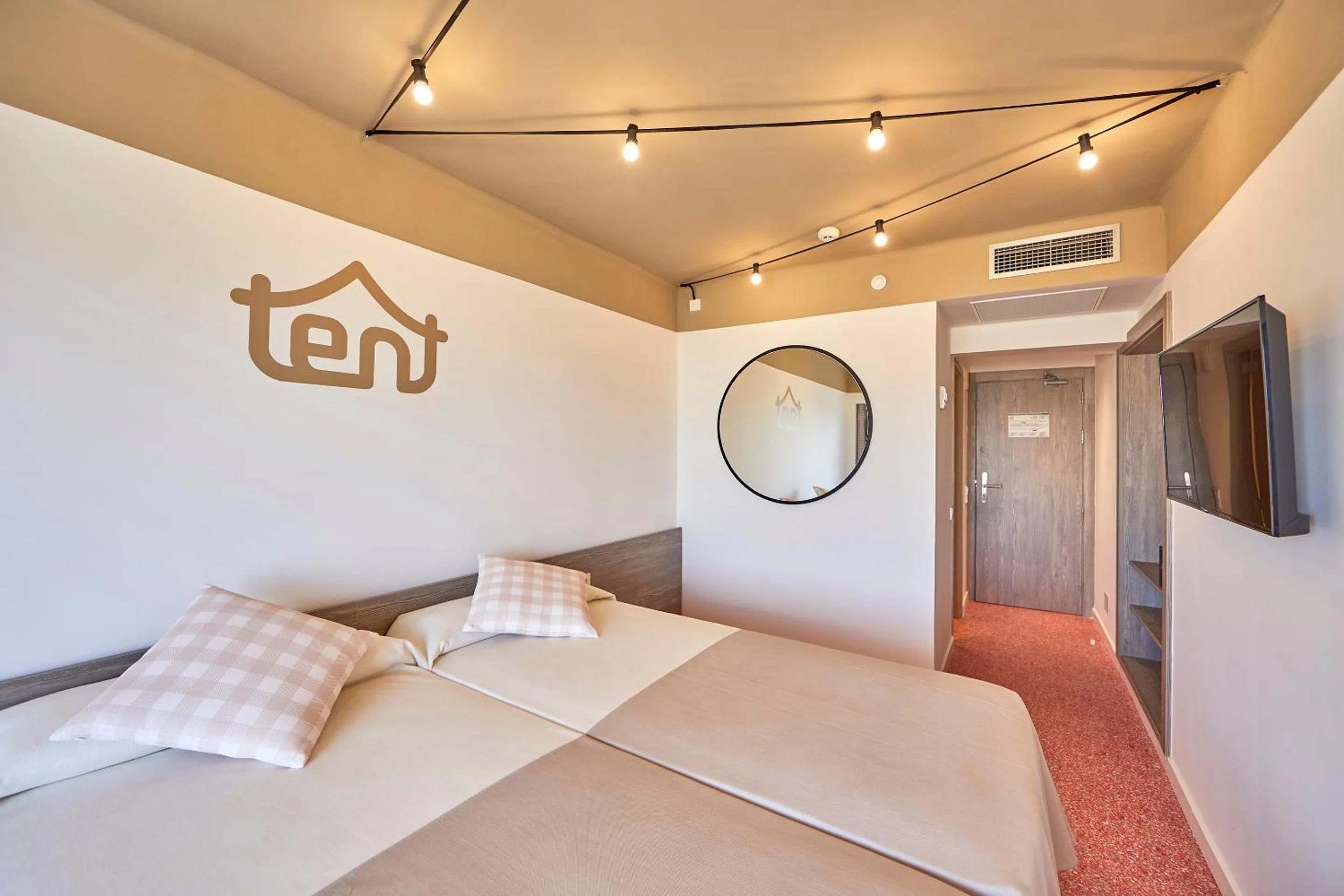 Bedroom, Bed in tent Playa de Palma