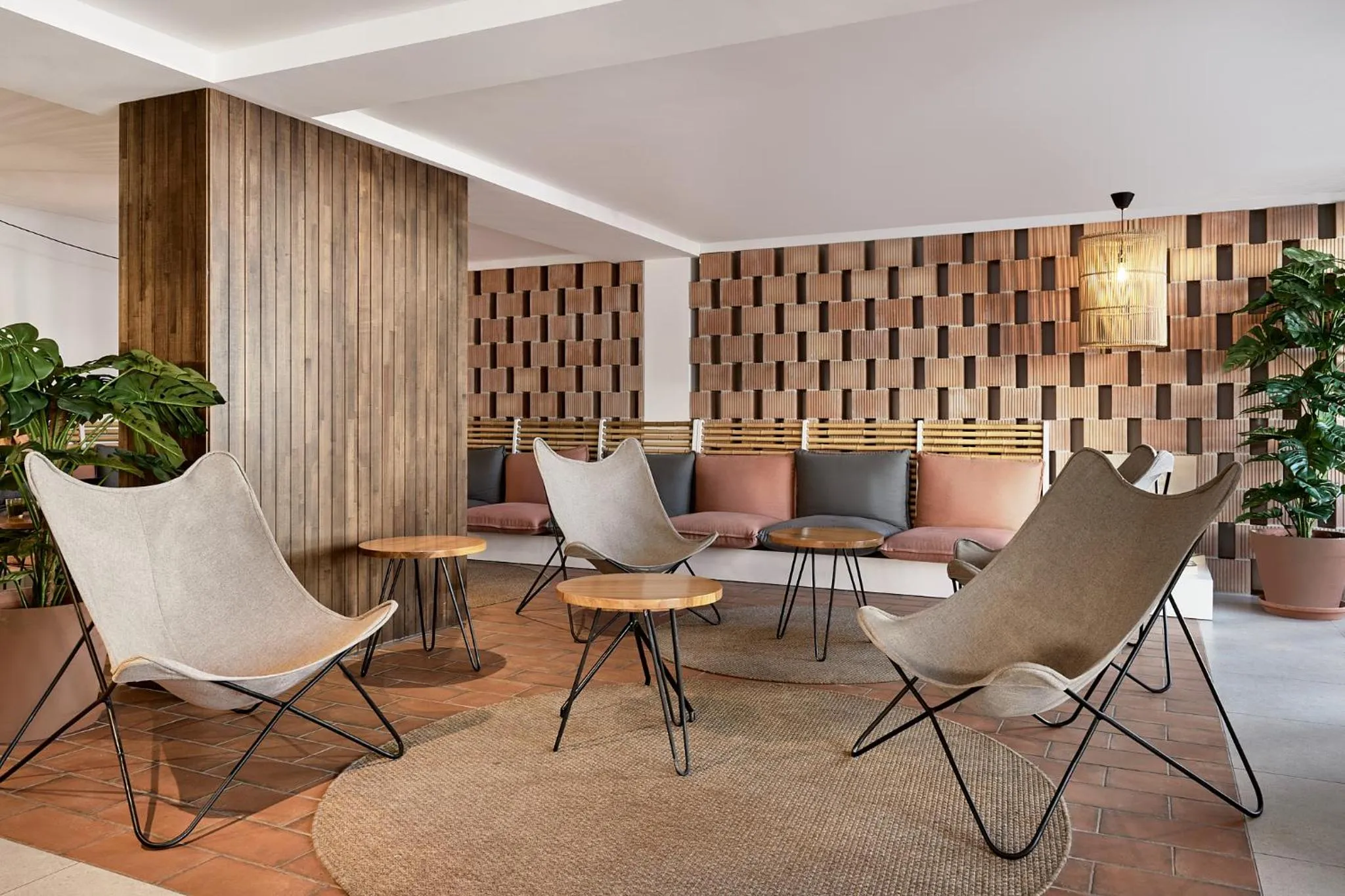 Living room in tent Capi Playa