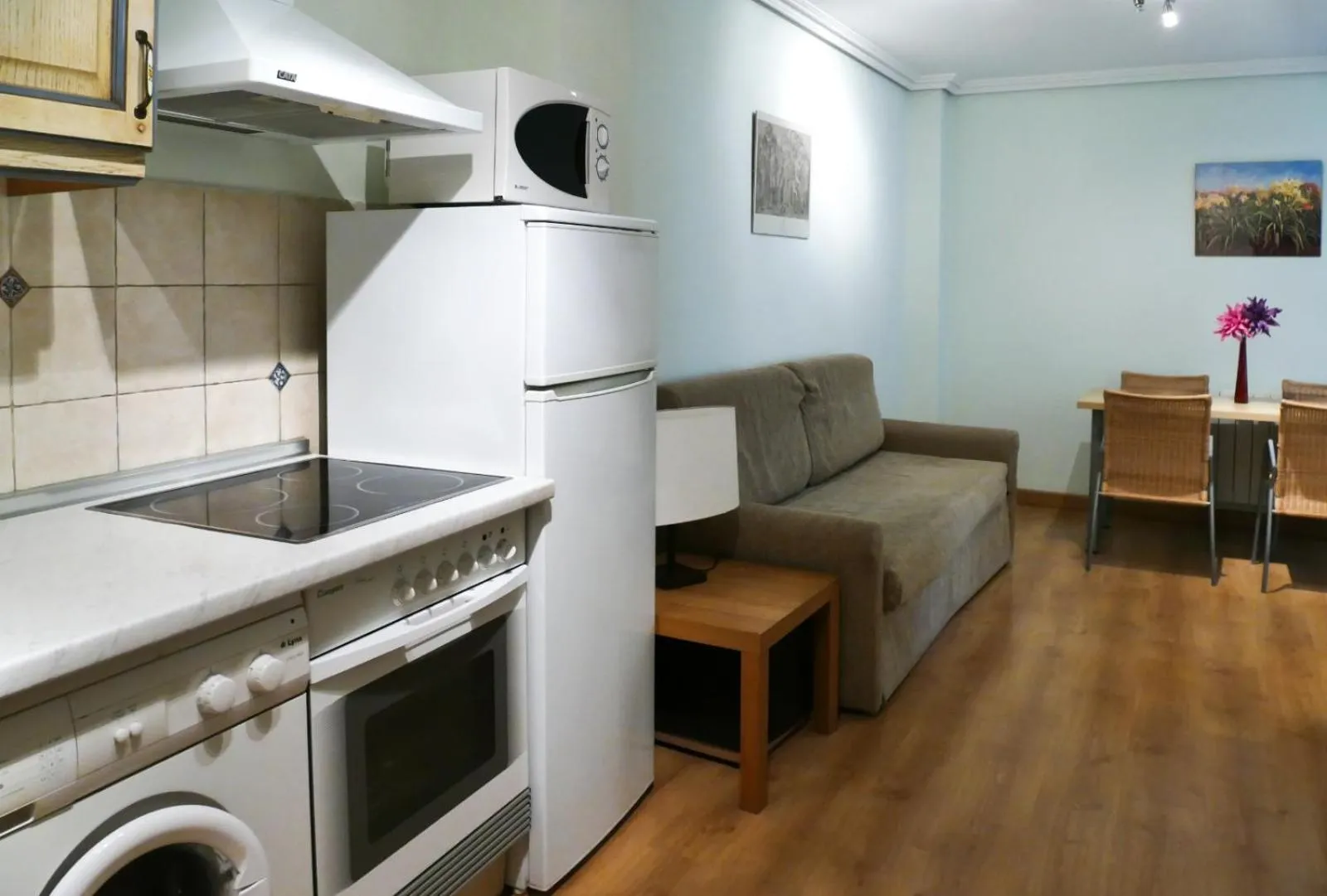 Kitchen or kitchenette in Apartamentos Rurales Altuzarra