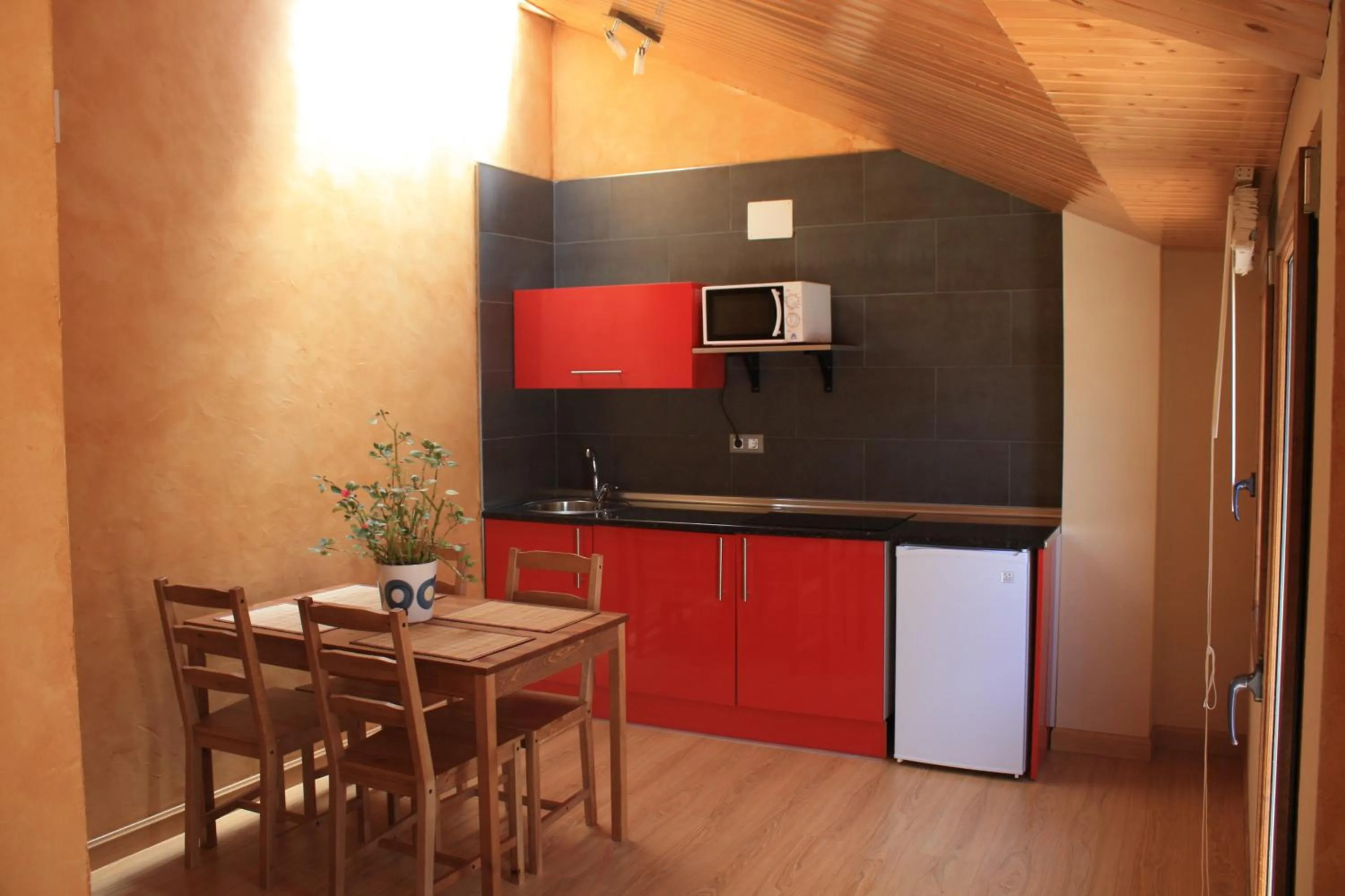 Kitchen or kitchenette in Apartamentos Rurales Altuzarra