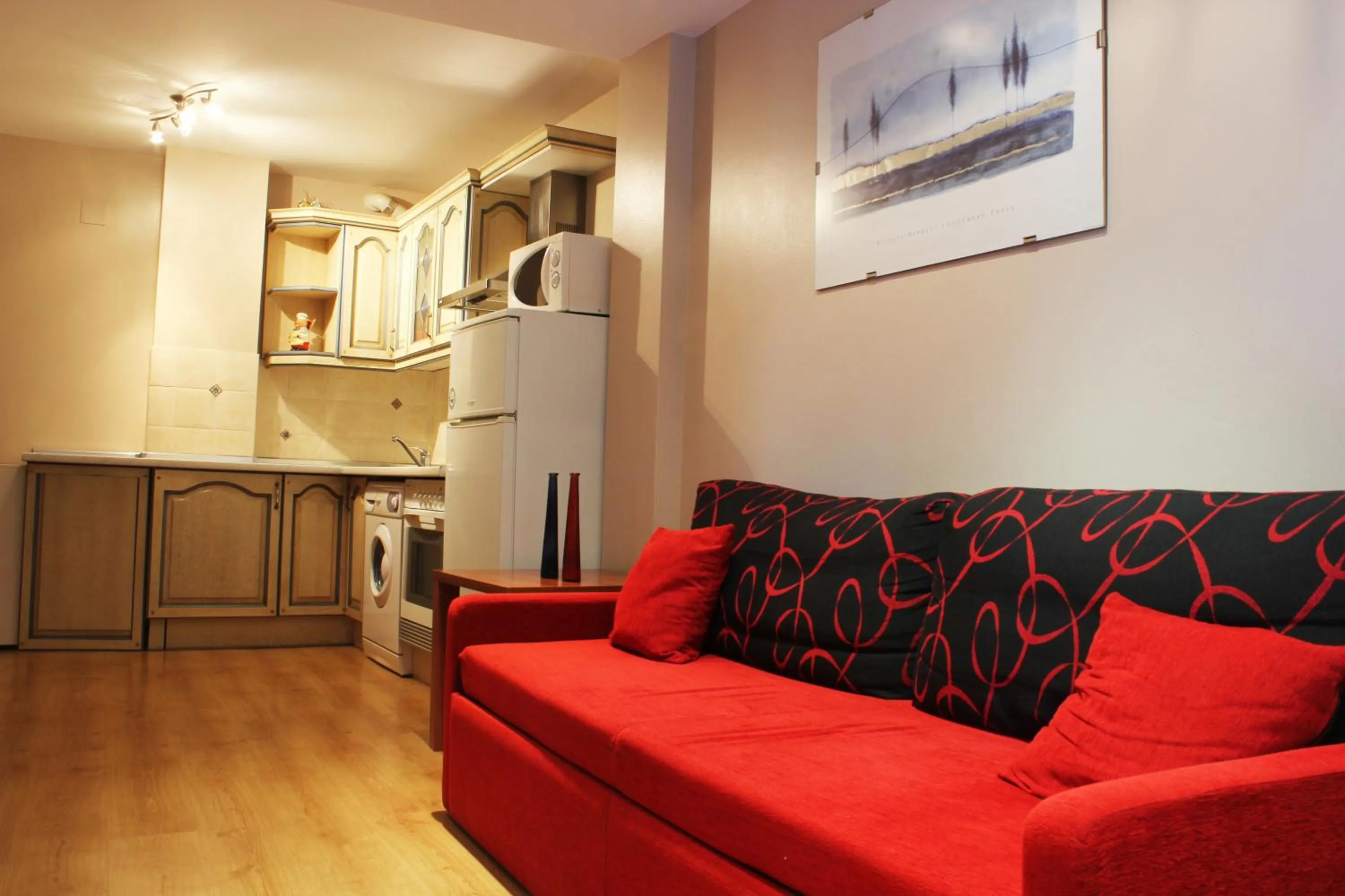 Living room in Apartamentos Rurales Altuzarra