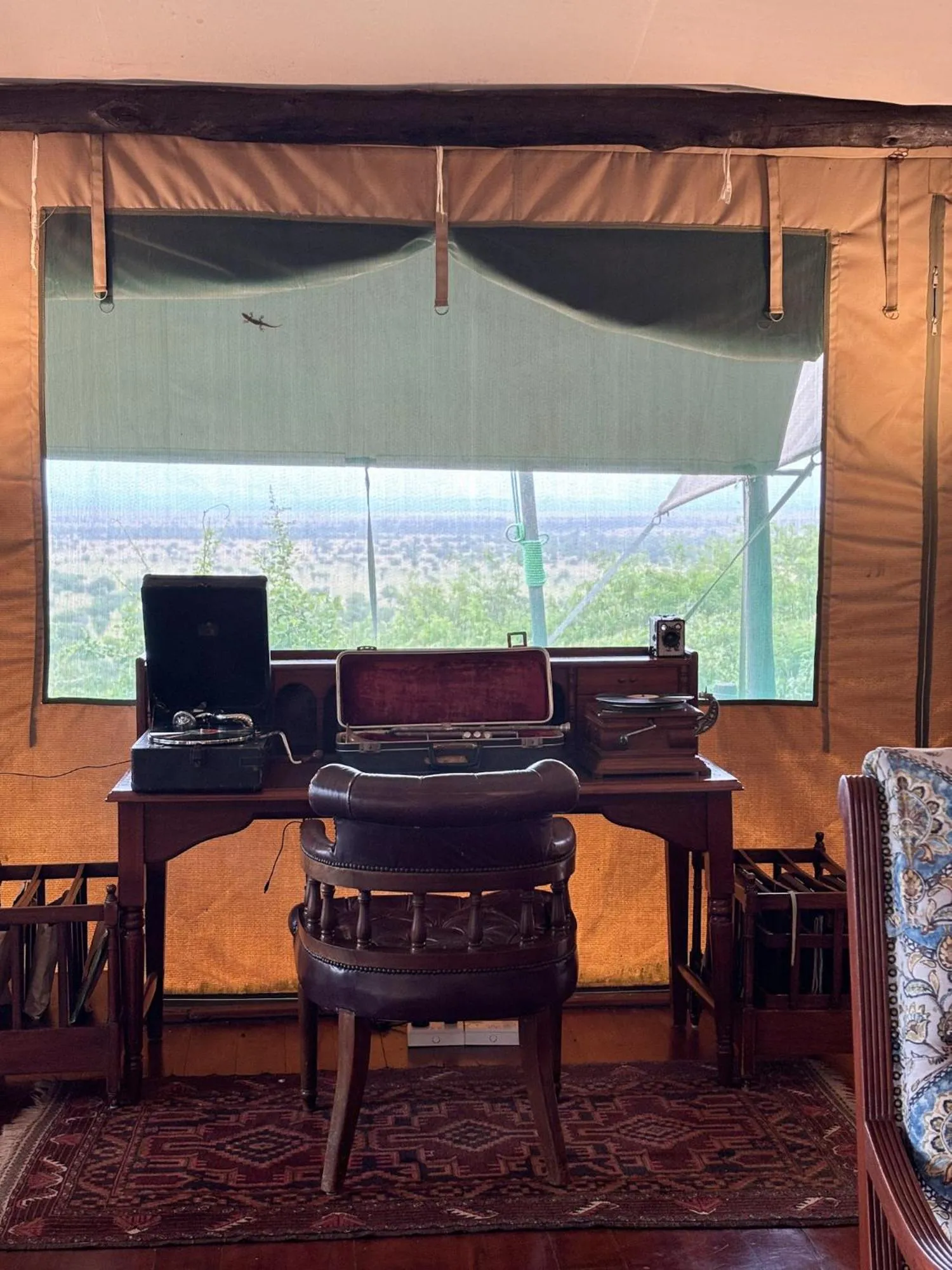 Area and facilities in Kirawira Serena Camp