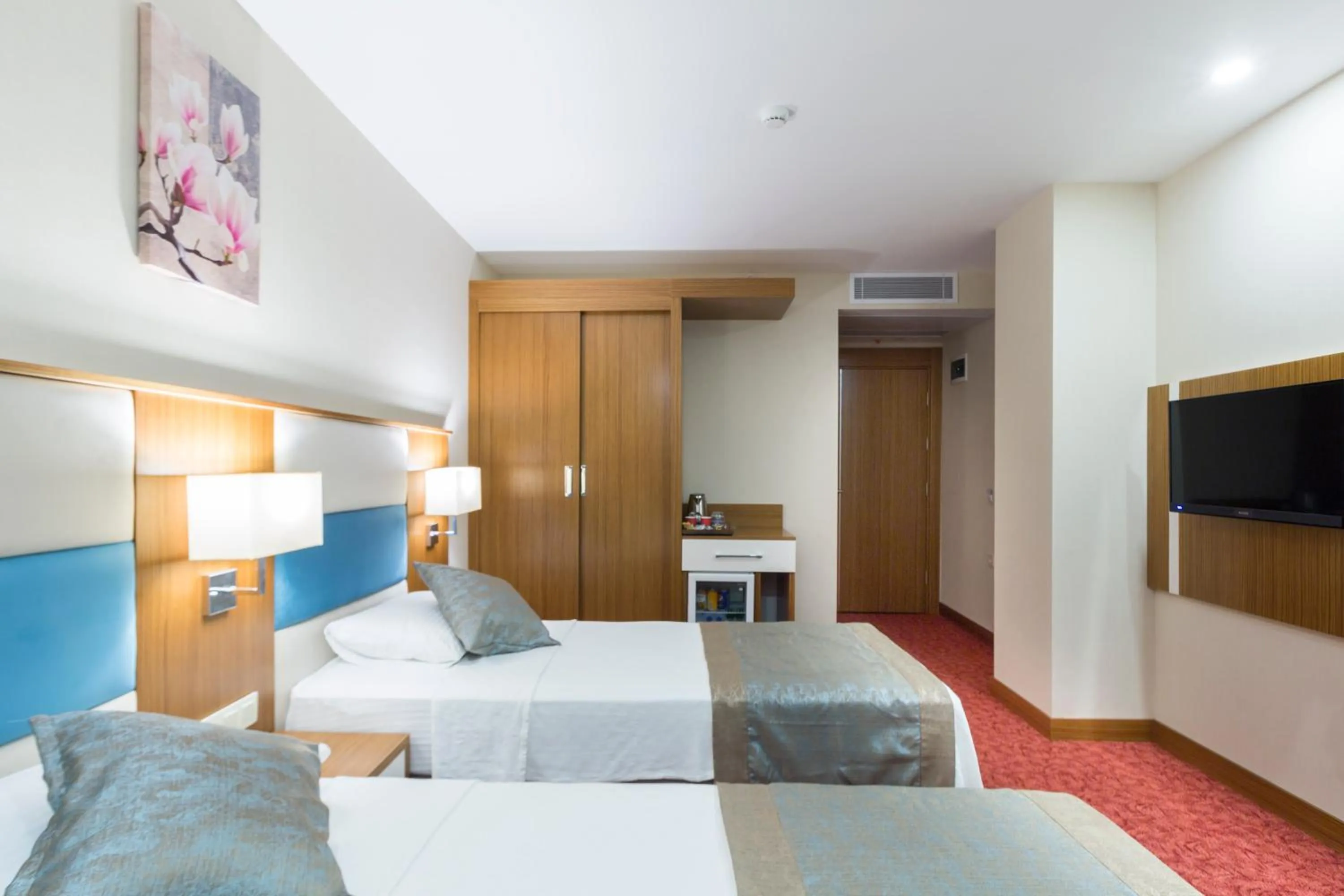 Photo of the whole room, Bed in Marpessa Blue Beach Resort & SPA Hotel