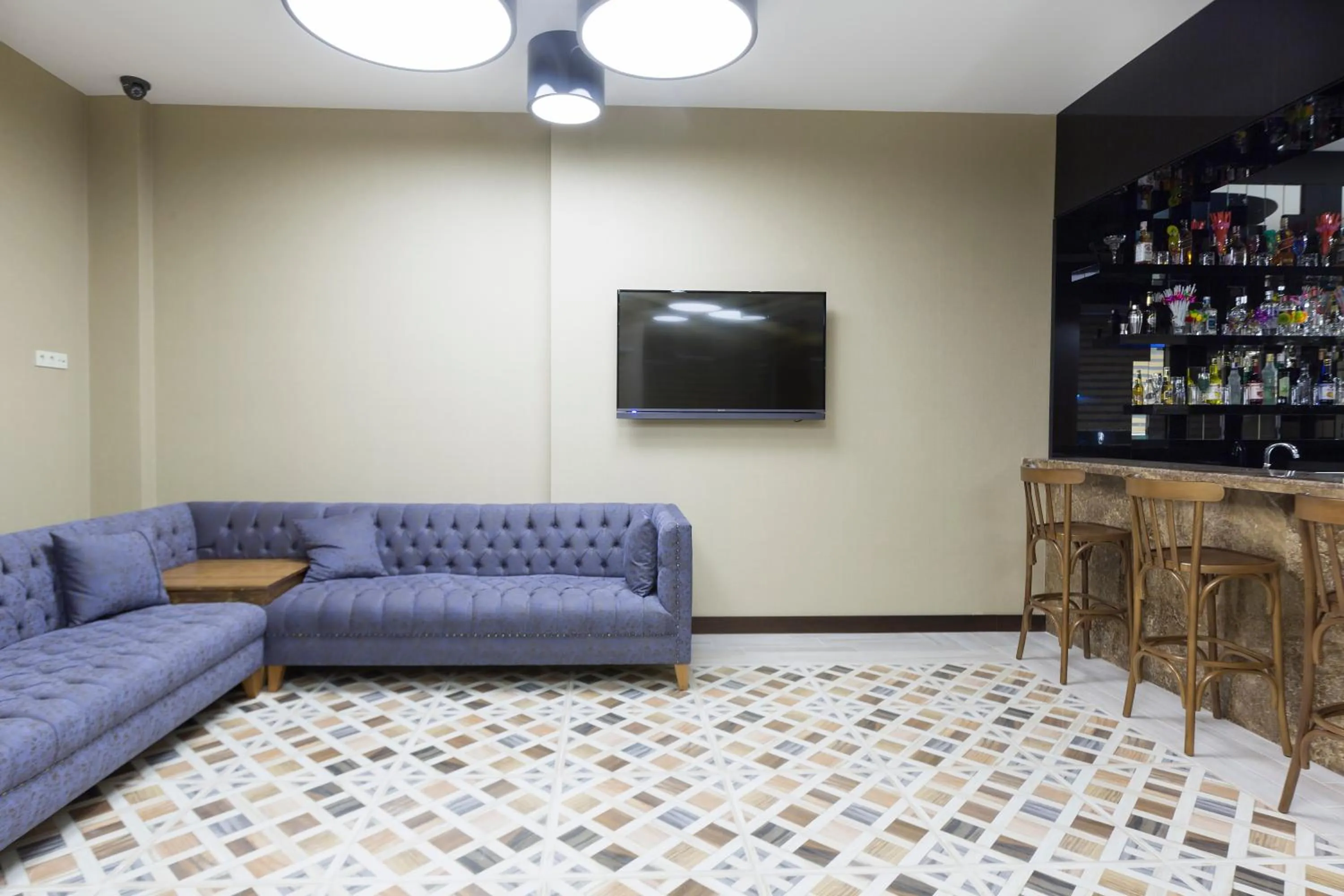 Lounge or bar in Marpessa Blue Beach Resort & SPA Hotel