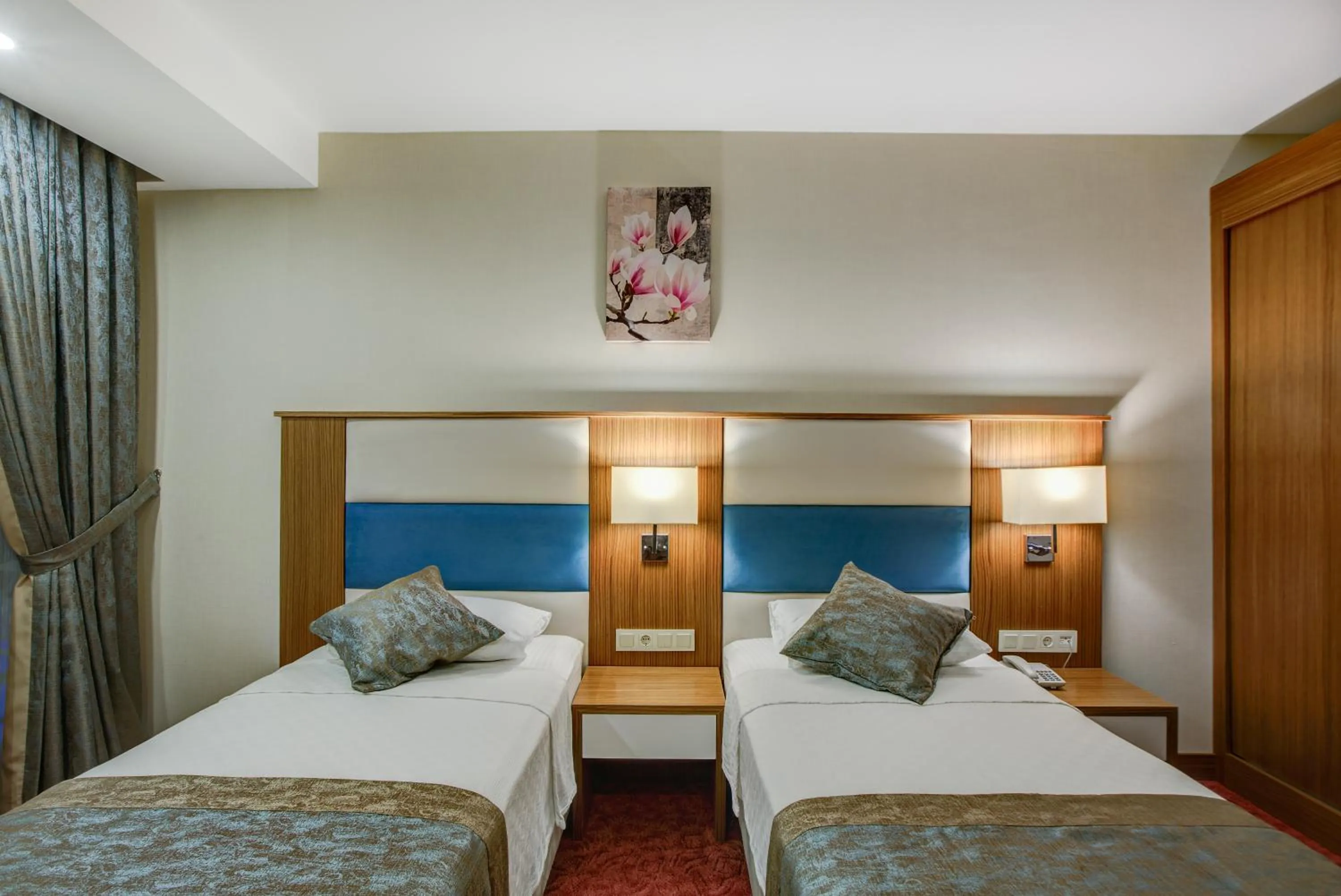 Photo of the whole room, Bed in Marpessa Blue Beach Resort & SPA Hotel