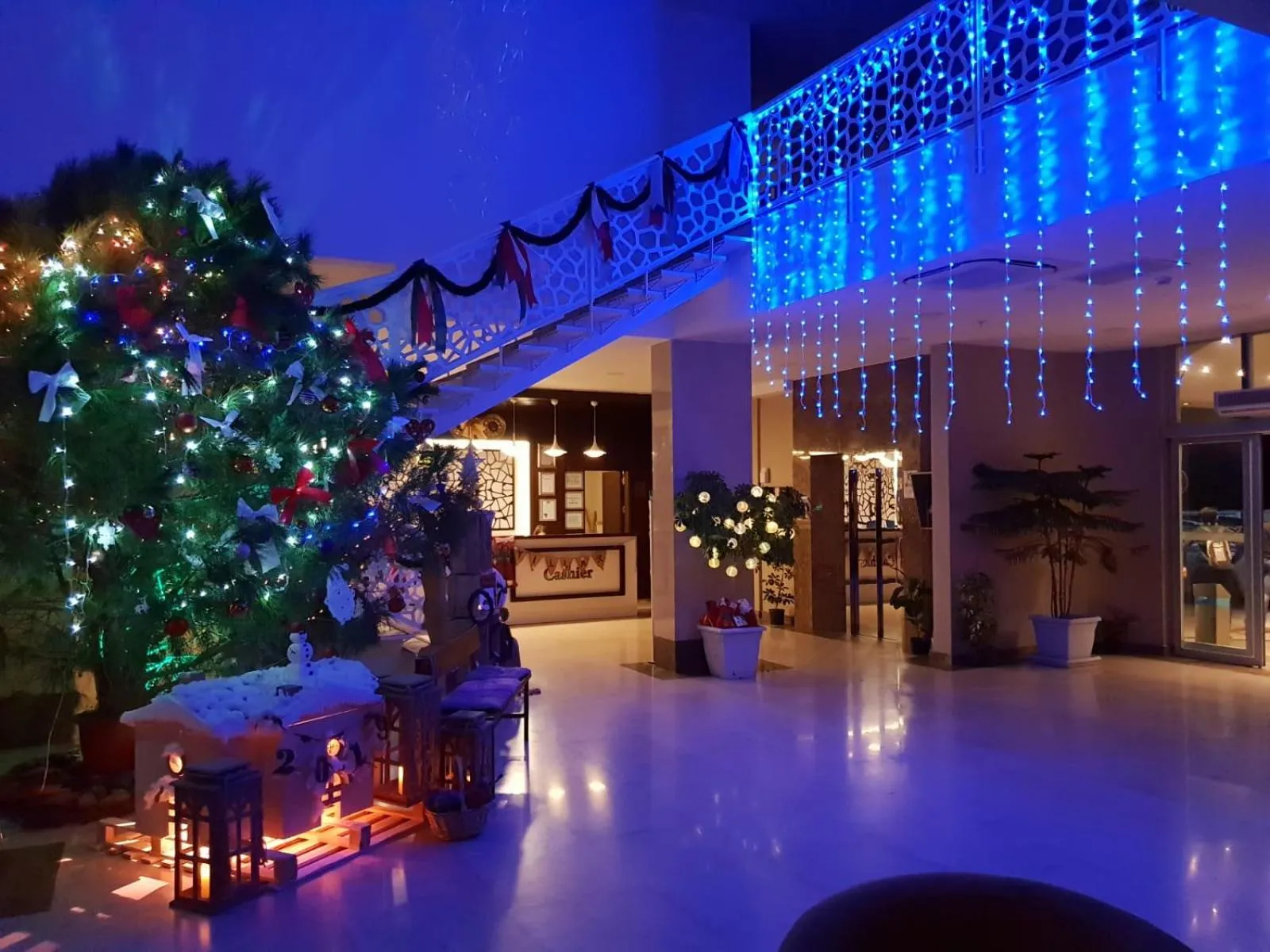 Lobby or reception in Marpessa Blue Beach Resort & SPA Hotel