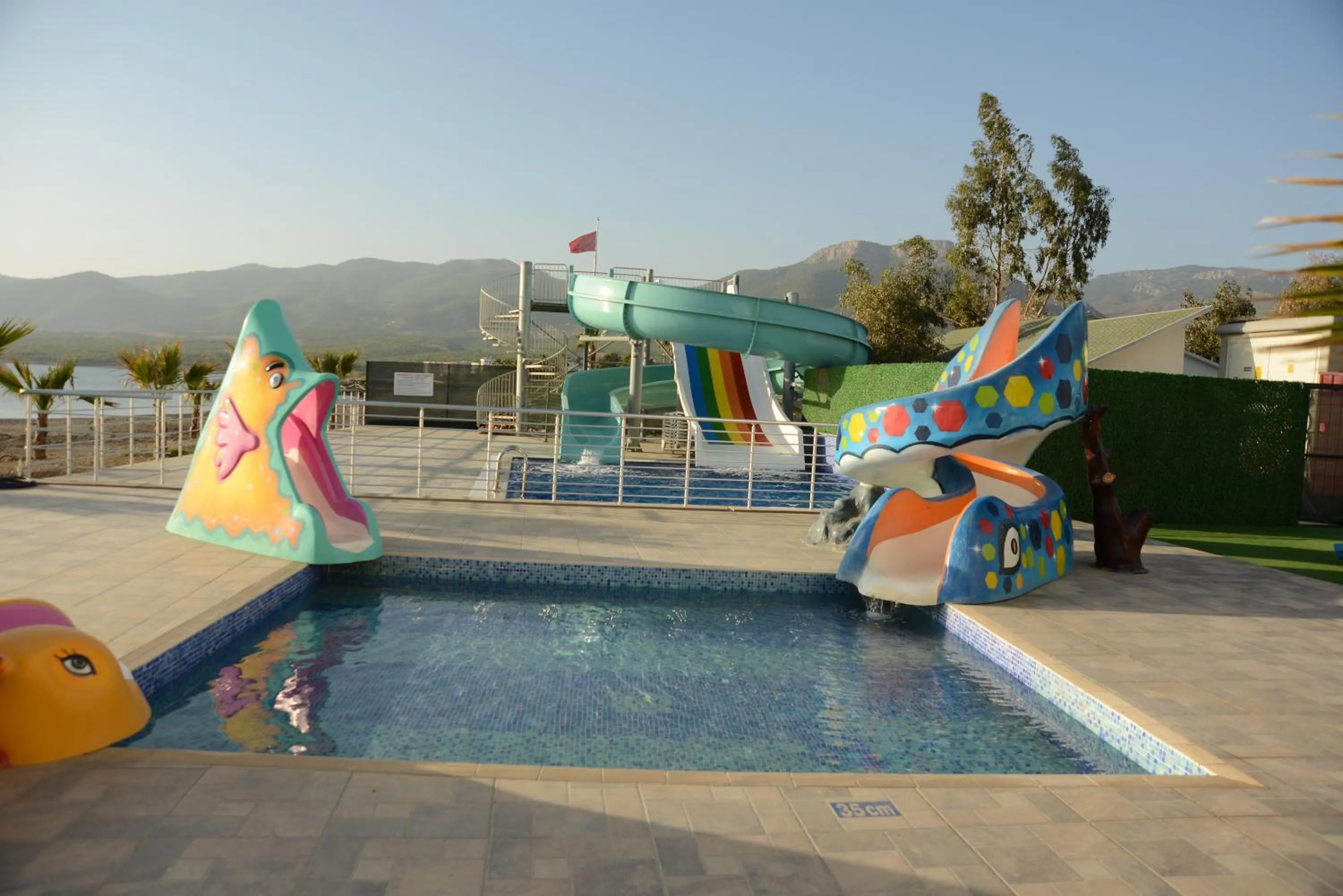 Children play ground in Marpessa Blue Beach Resort & SPA Hotel
