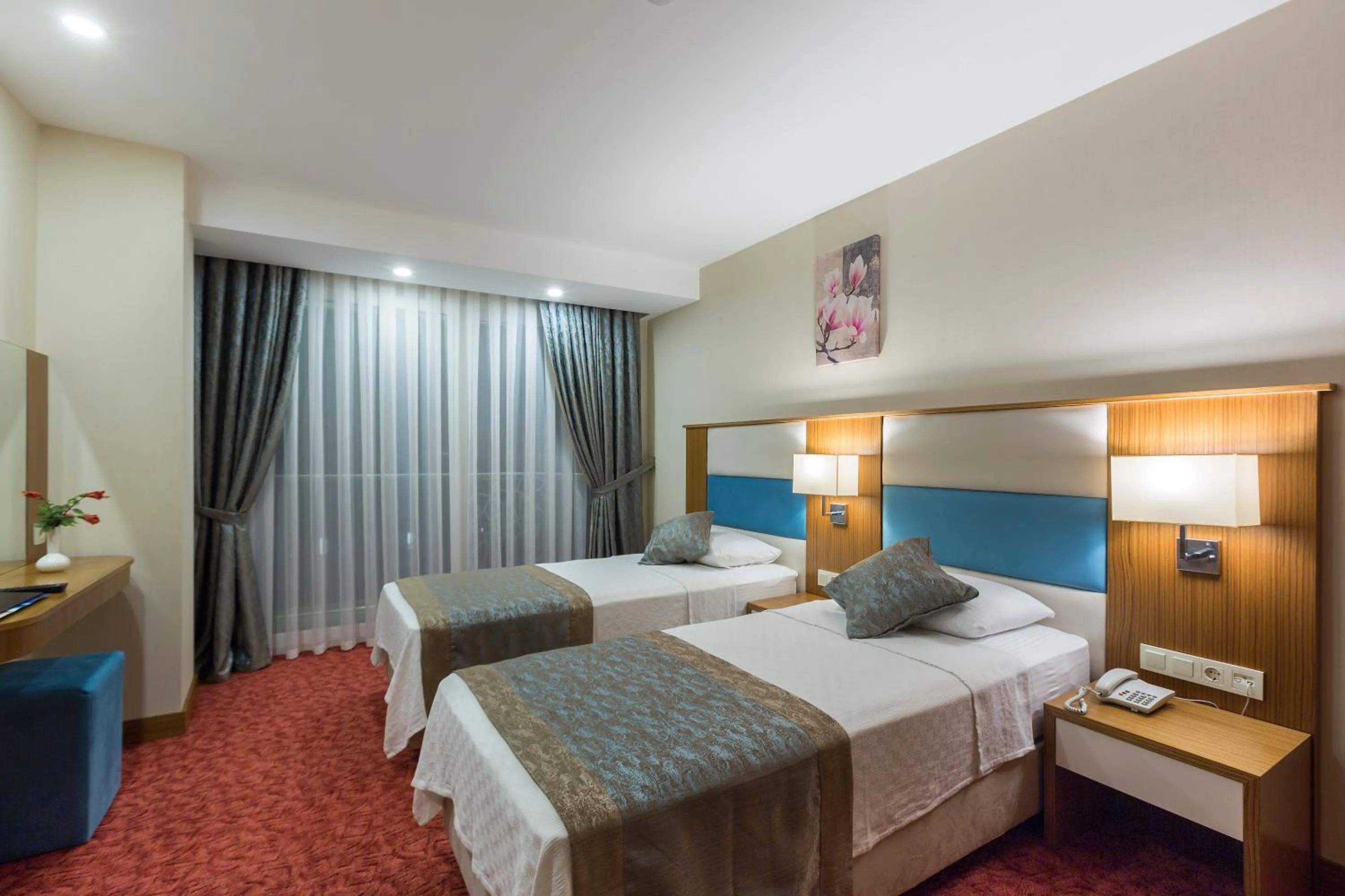 Photo of the whole room, Bed in Marpessa Blue Beach Resort & SPA Hotel