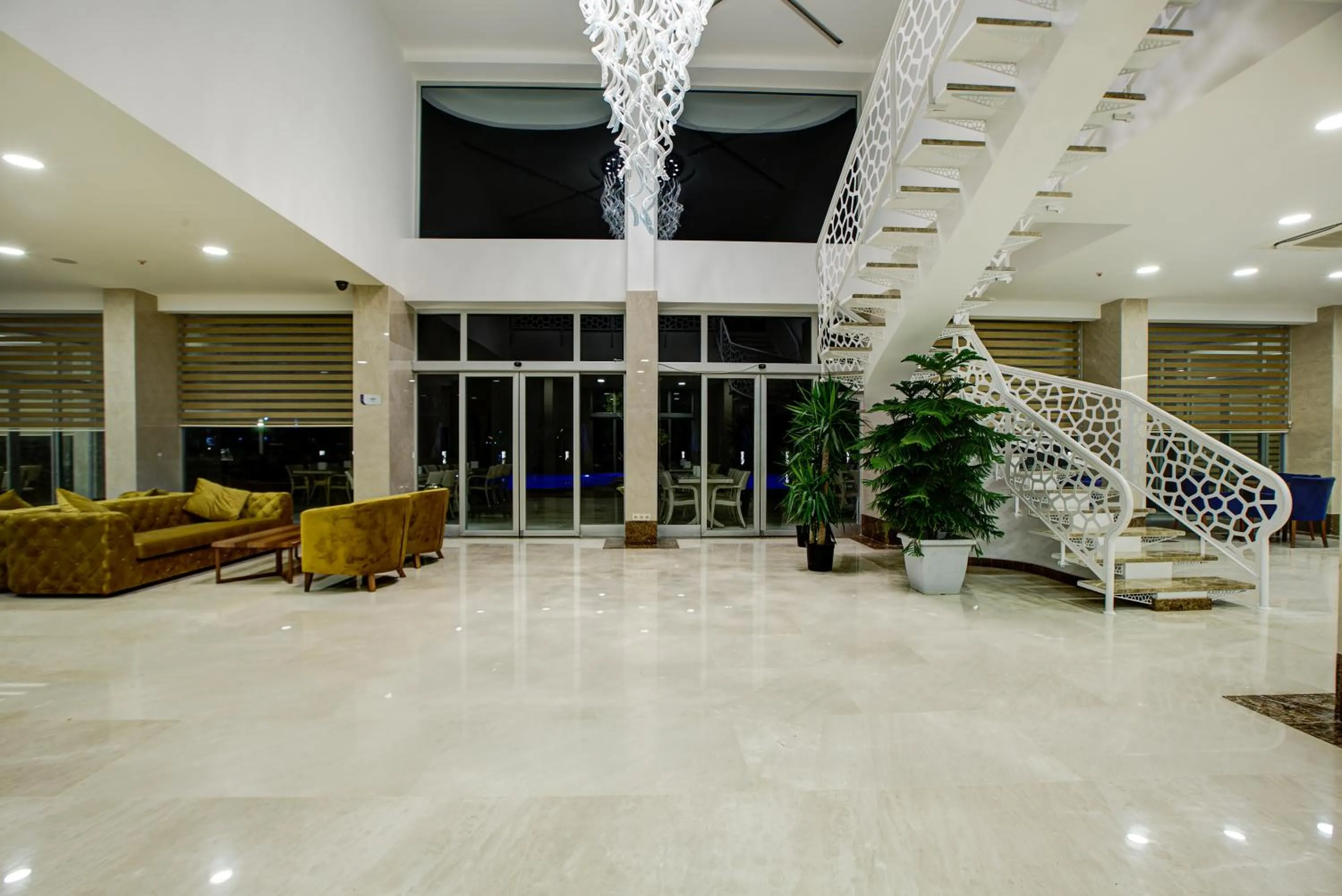 Lobby or reception in Marpessa Blue Beach Resort & SPA Hotel