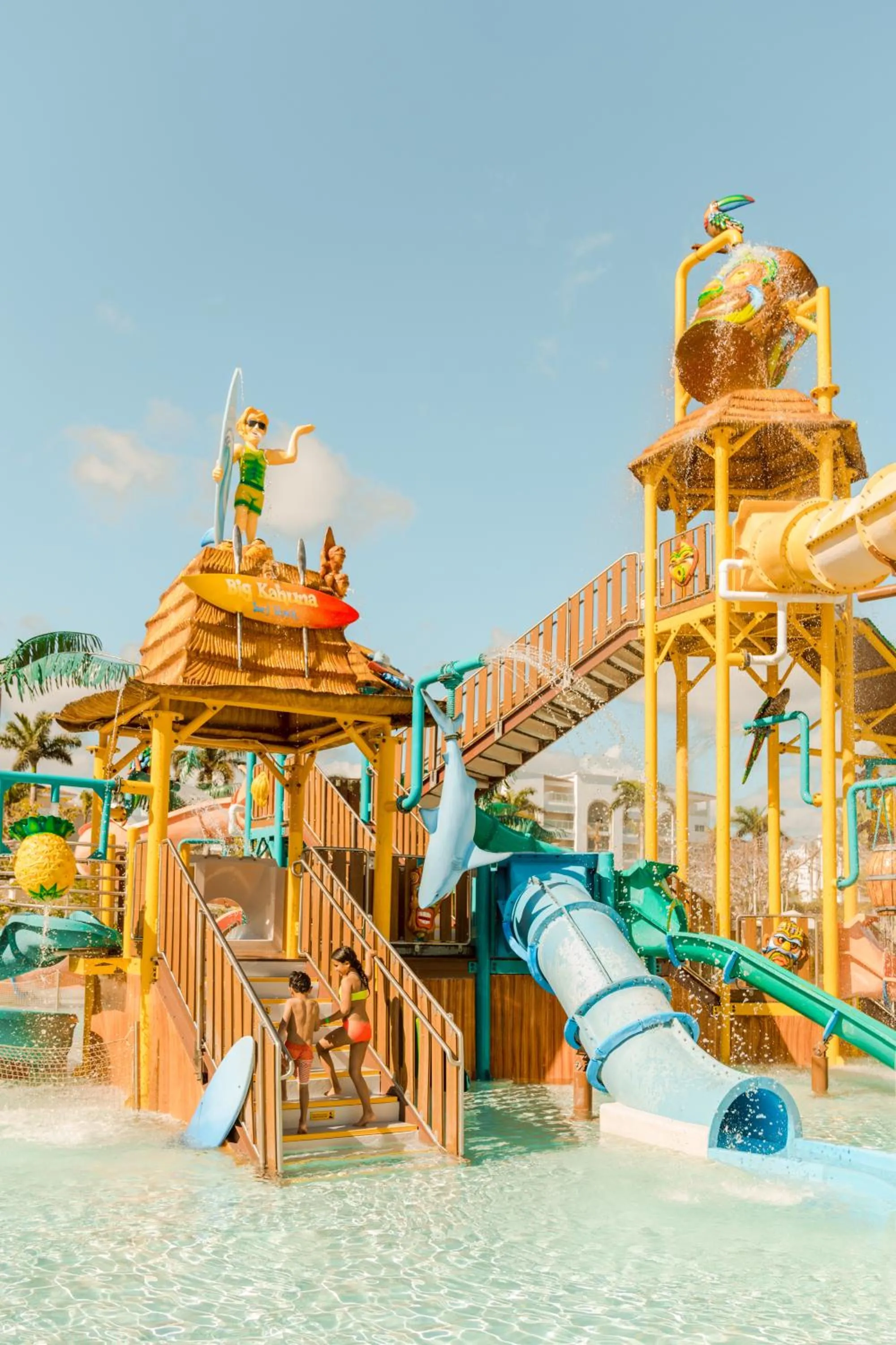 Aqua park in Hard Rock Hotel & Casino Punta Cana - All Inclusive