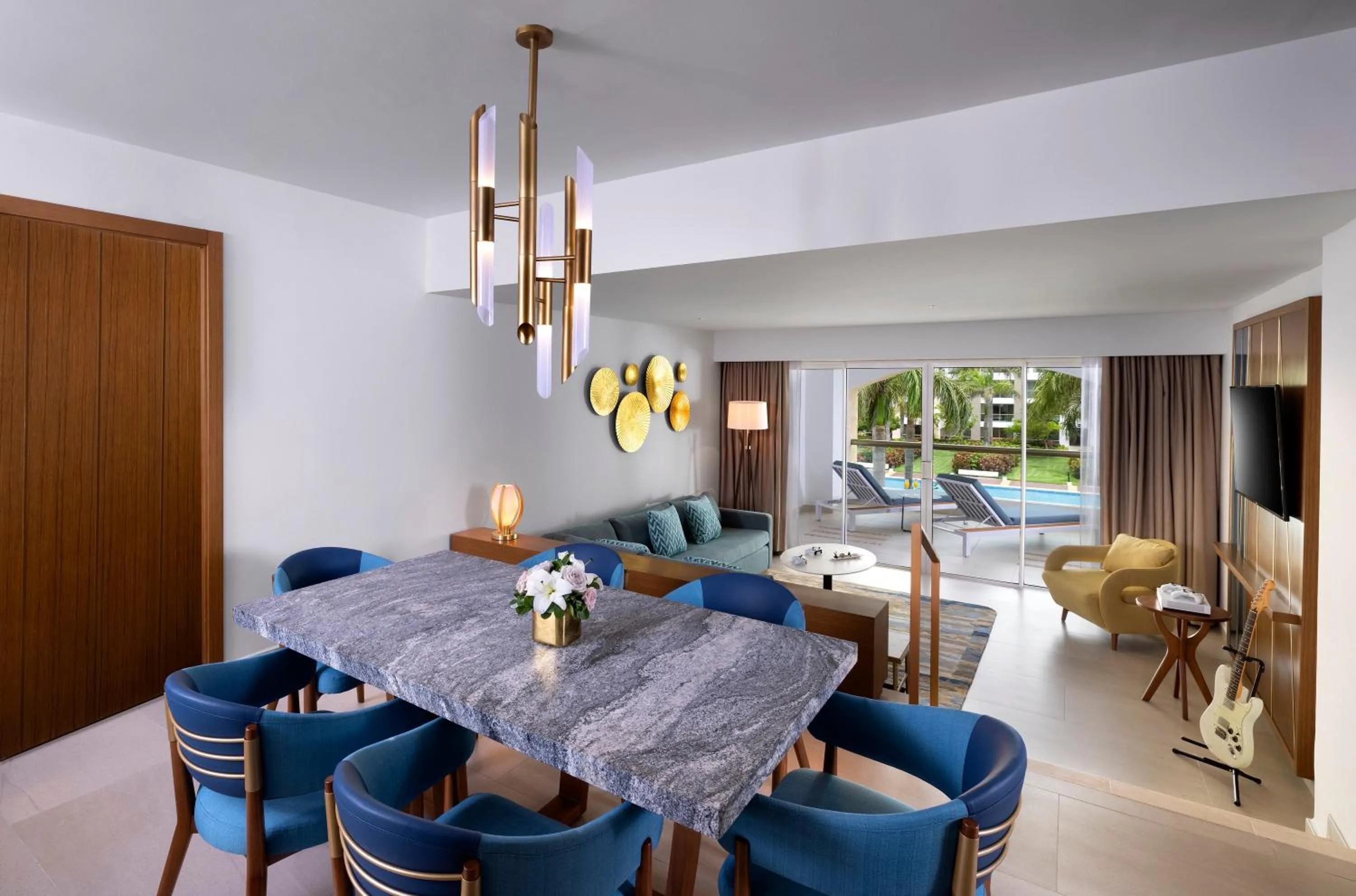 Living room in Hard Rock Hotel & Casino Punta Cana - All Inclusive