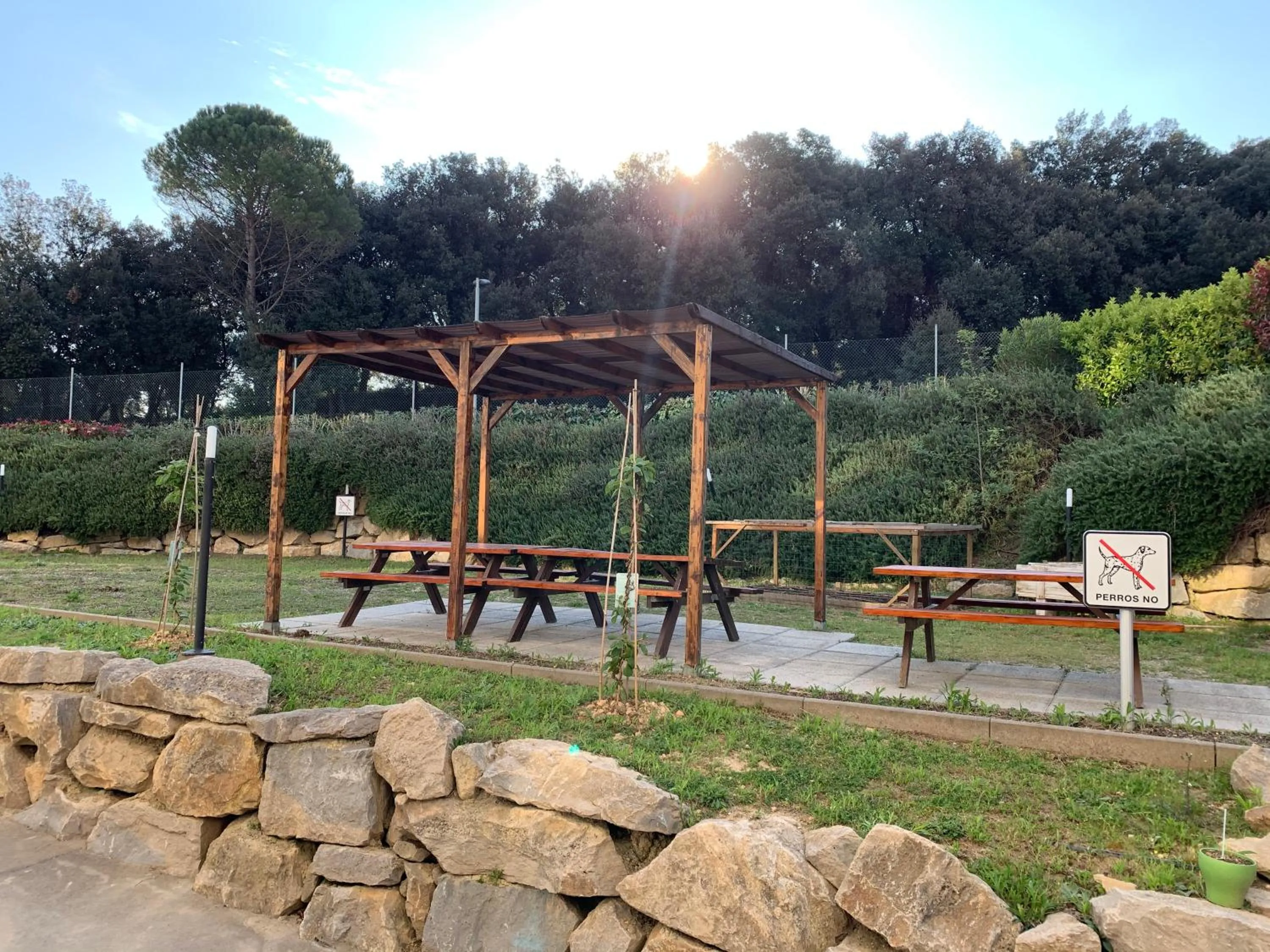 Garden in Ibis Budget Girona Costa Brava