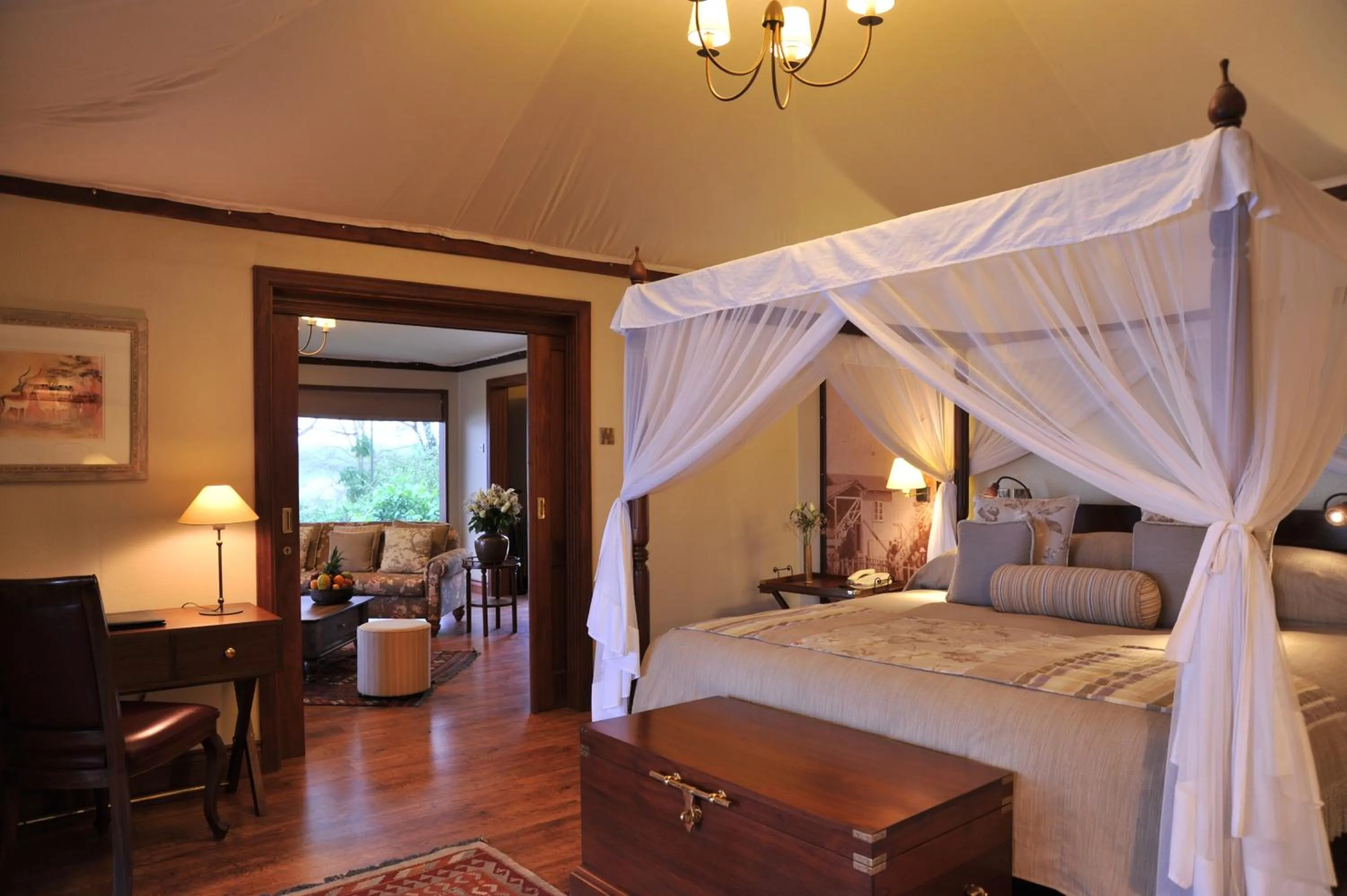 Bedroom, Bed in Lake Elmenteita Serena Camp