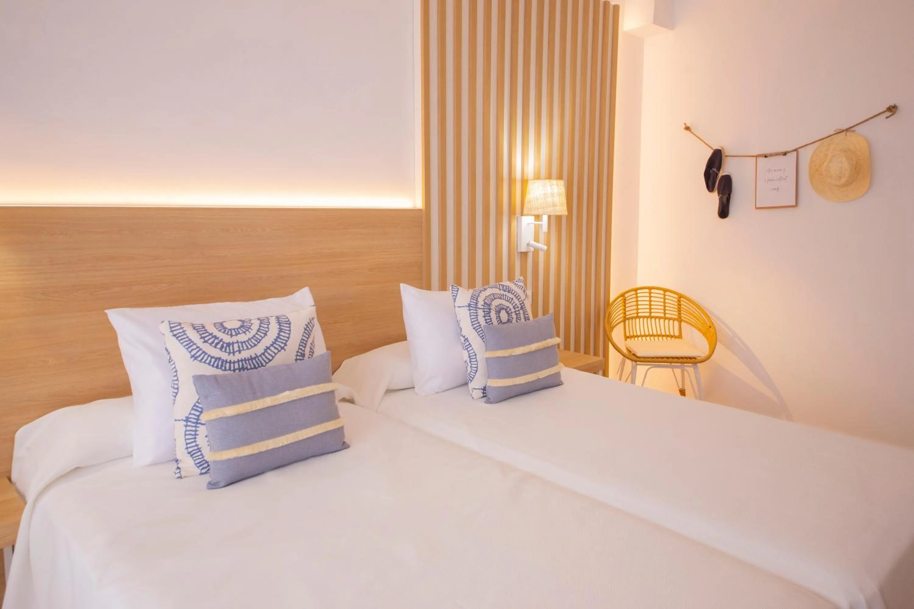 Bed in Hotel Cala Font