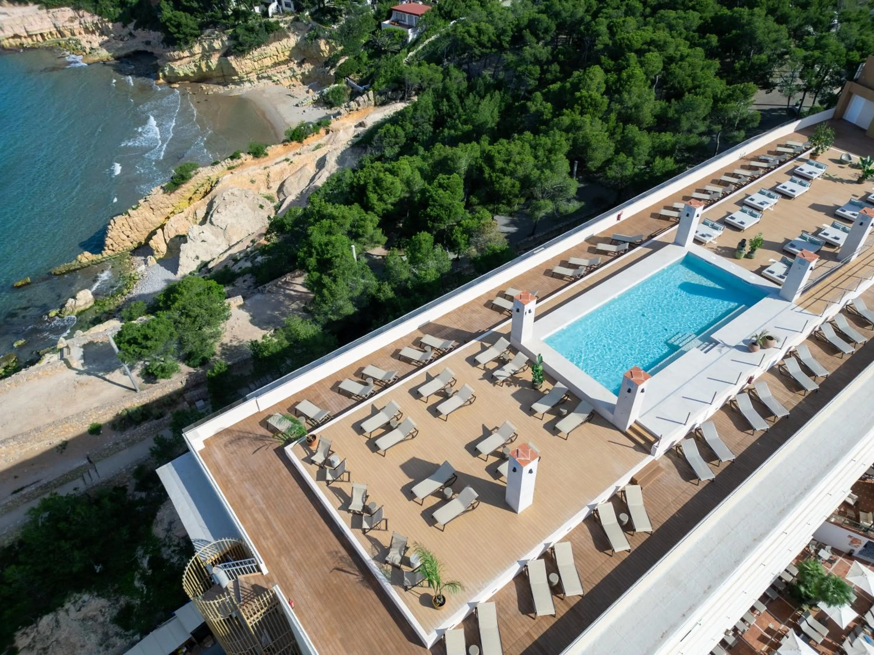 Sea view in Hotel Cala Font