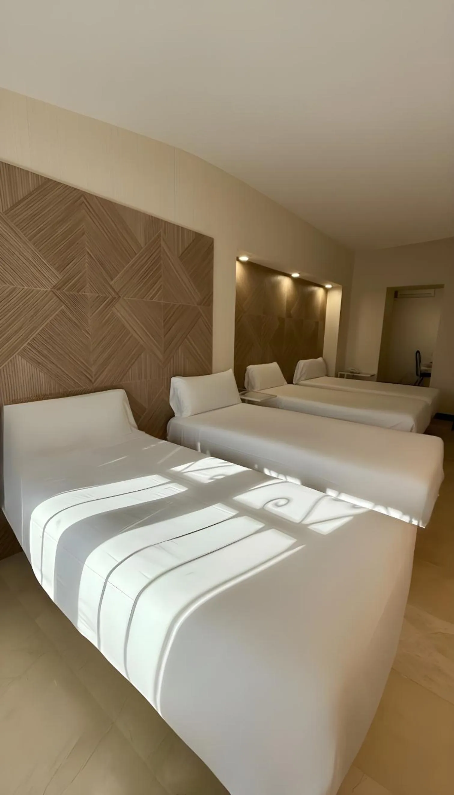 Bed in Hotel Ciudad de Navalcarnero