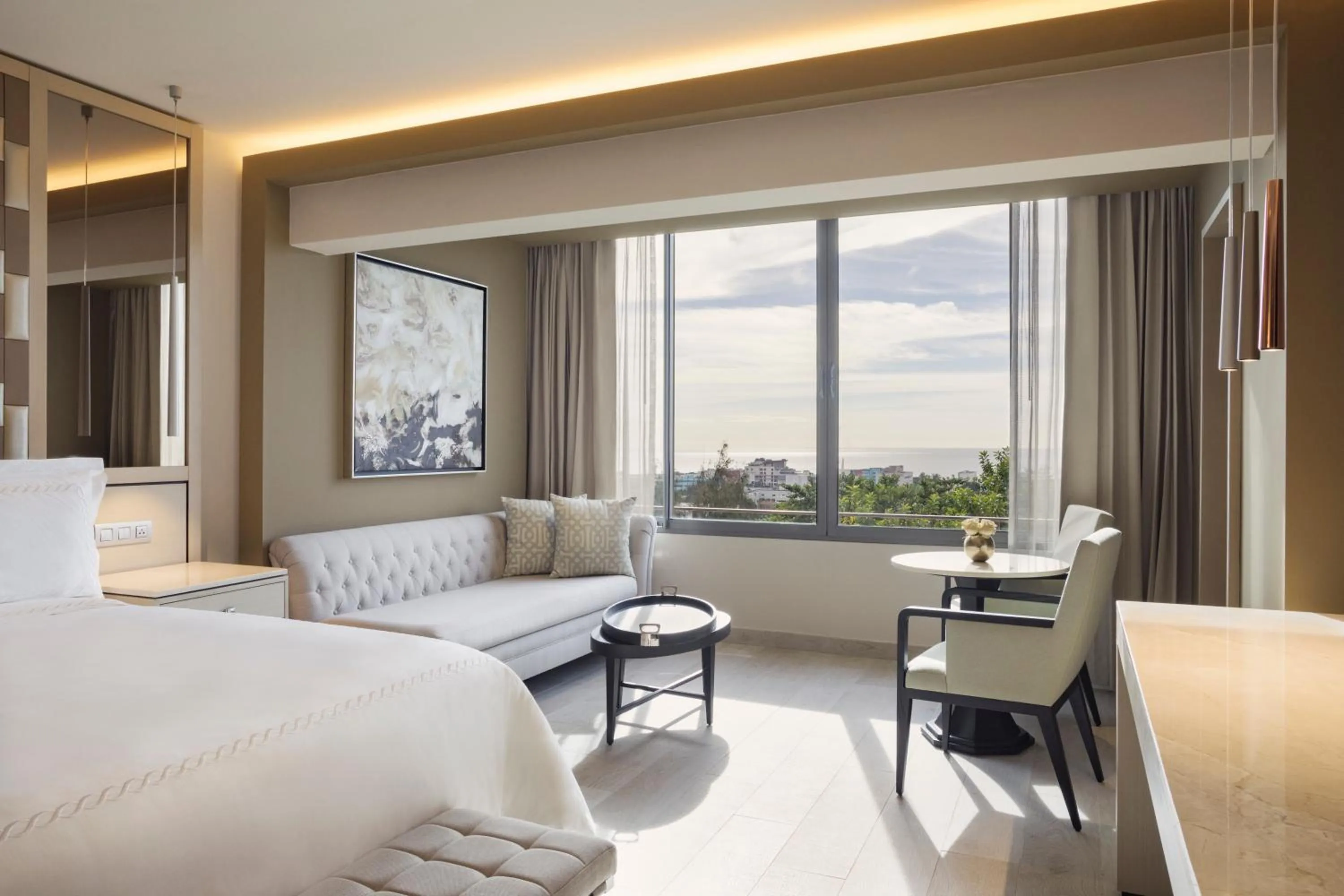 Sea view, Bed in El Embajador, a Royal Hideaway Hotel