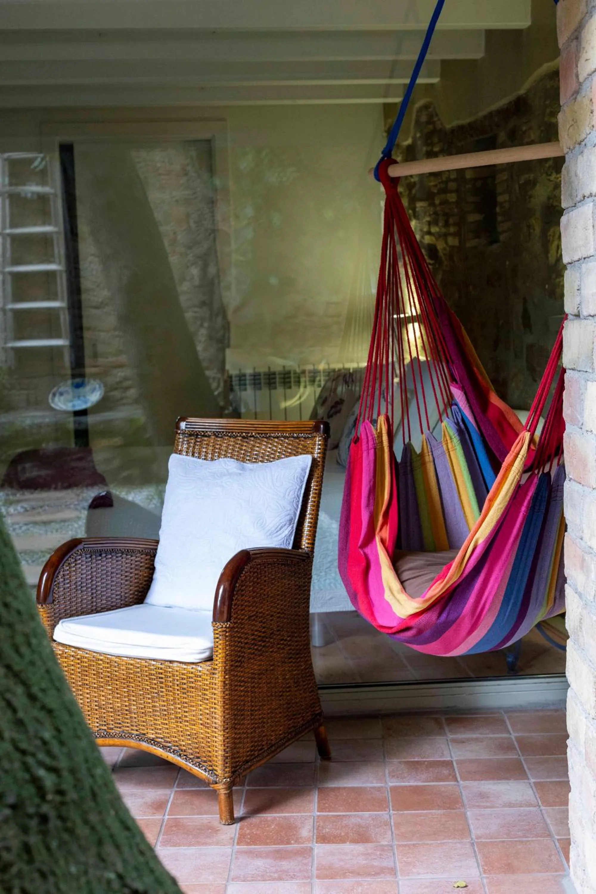Patio in Hotel La Freixera