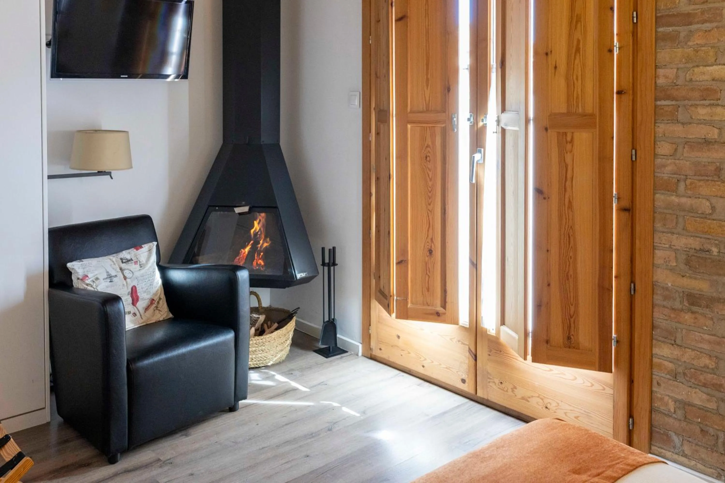 Seating area in Hotel La Freixera