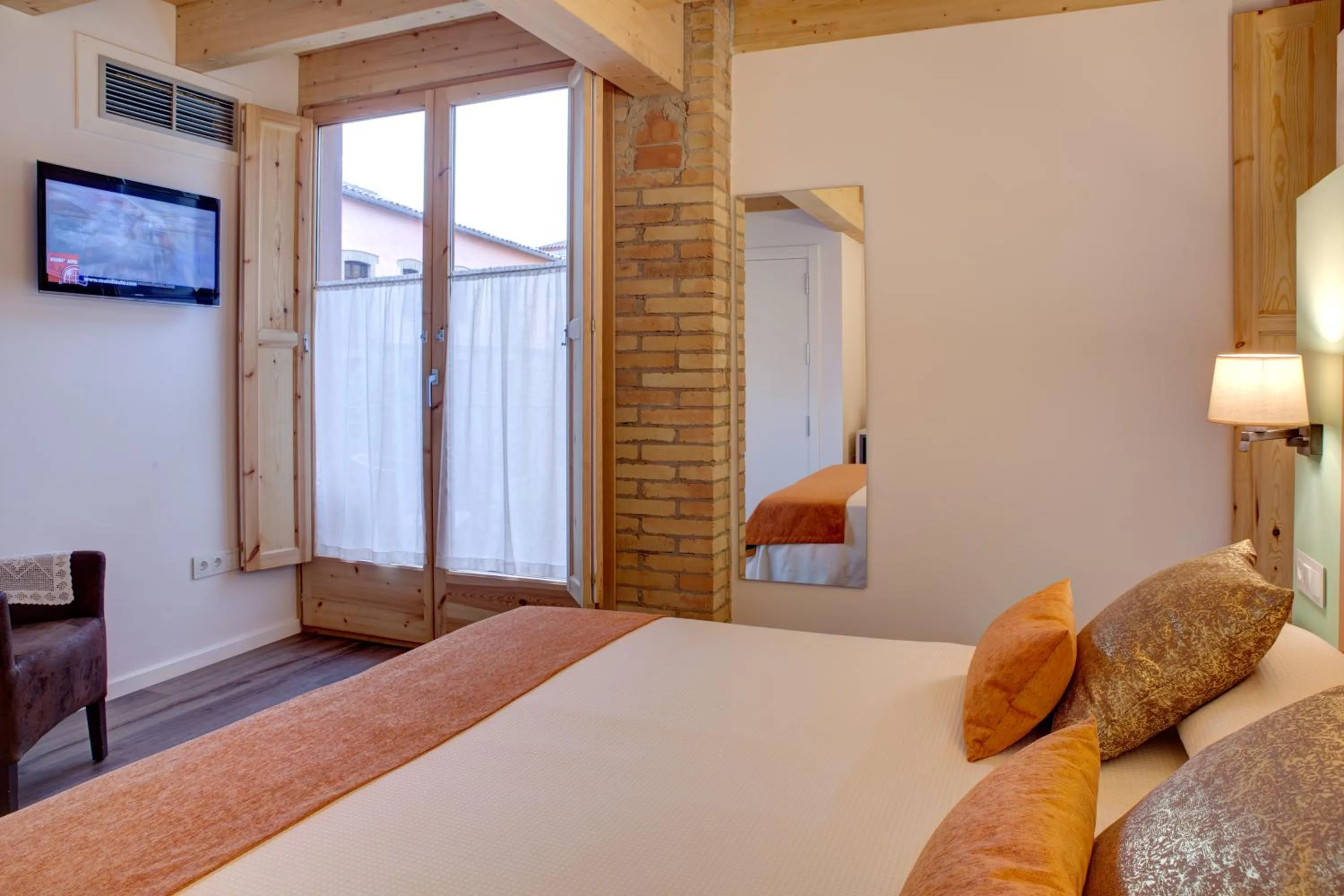 Bed in Hotel La Freixera