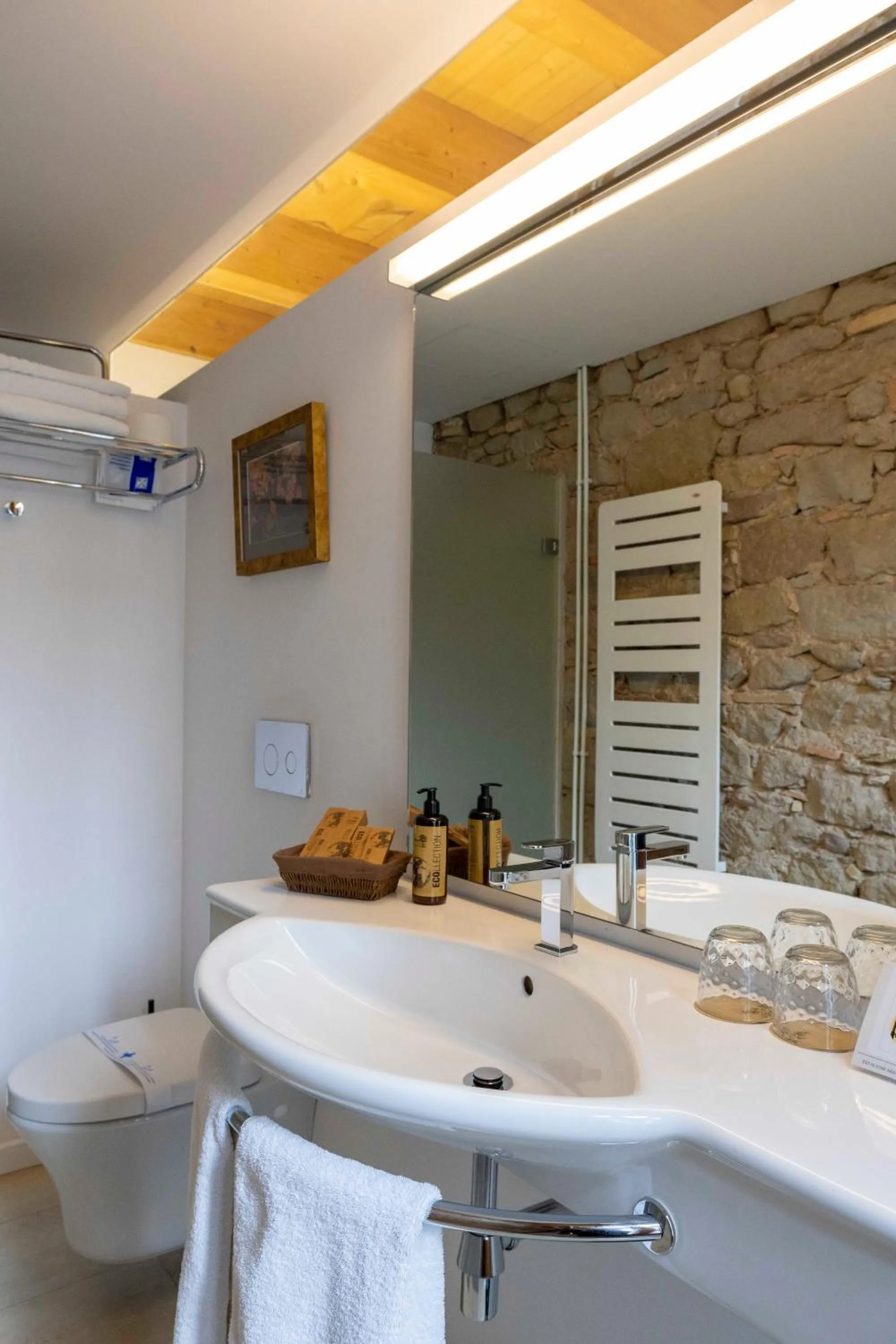 Bathroom in Hotel La Freixera