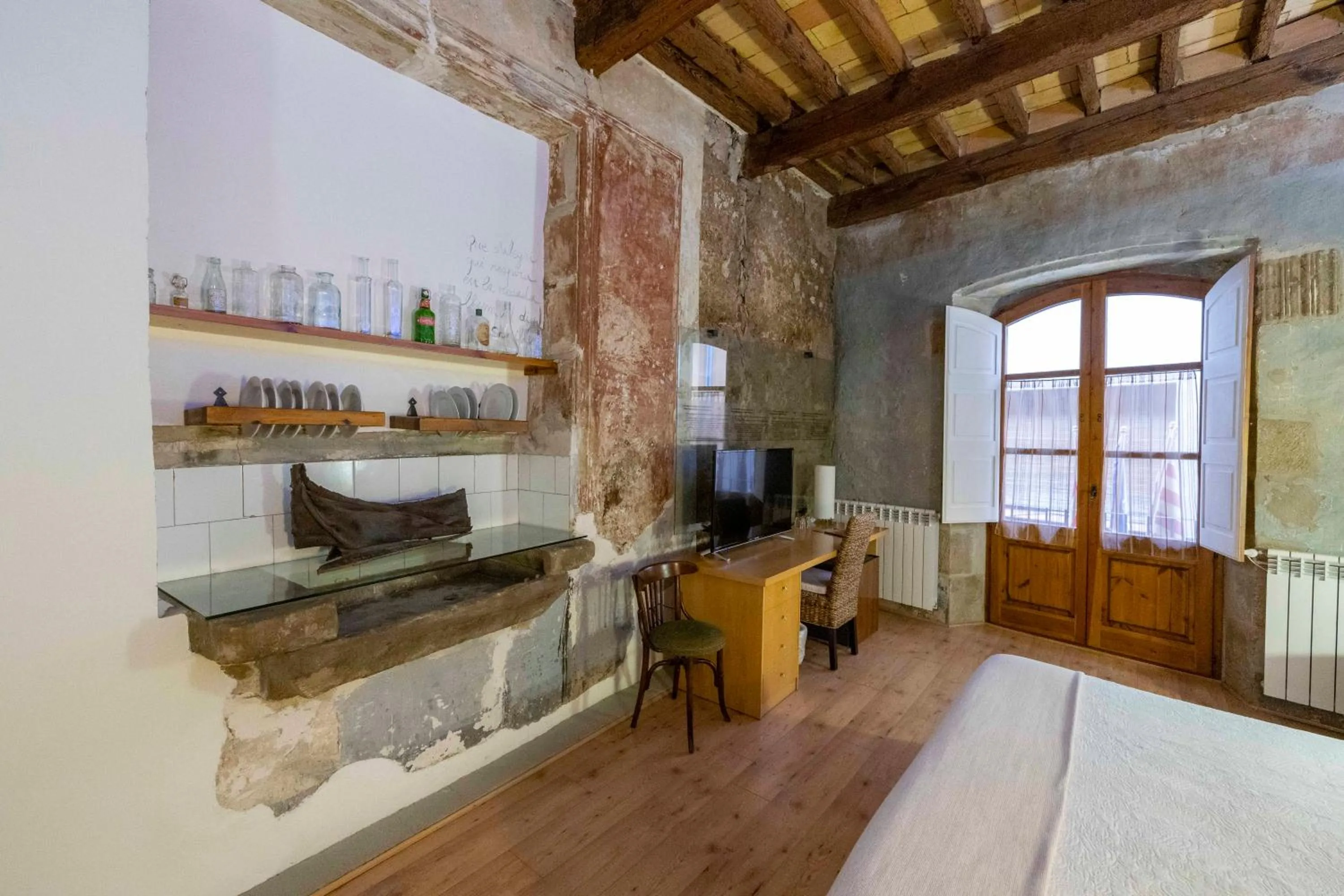 Bed in Hotel La Freixera