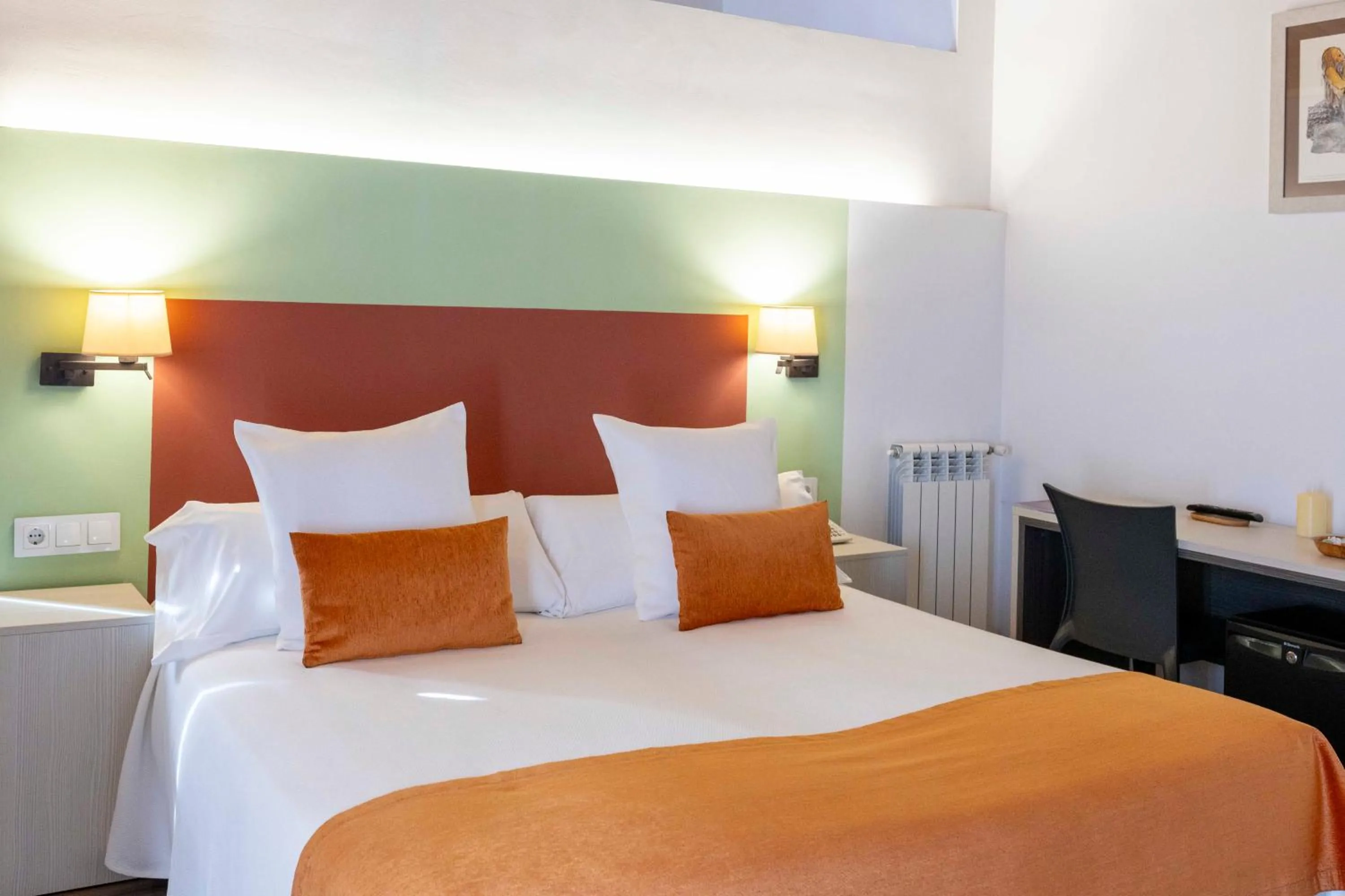 Bed in Hotel La Freixera