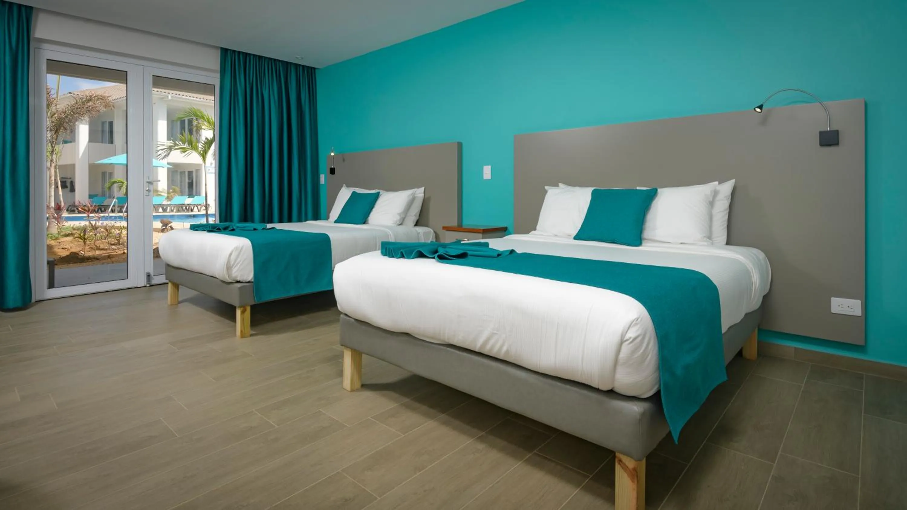 Bed in Captain Don's Habitat