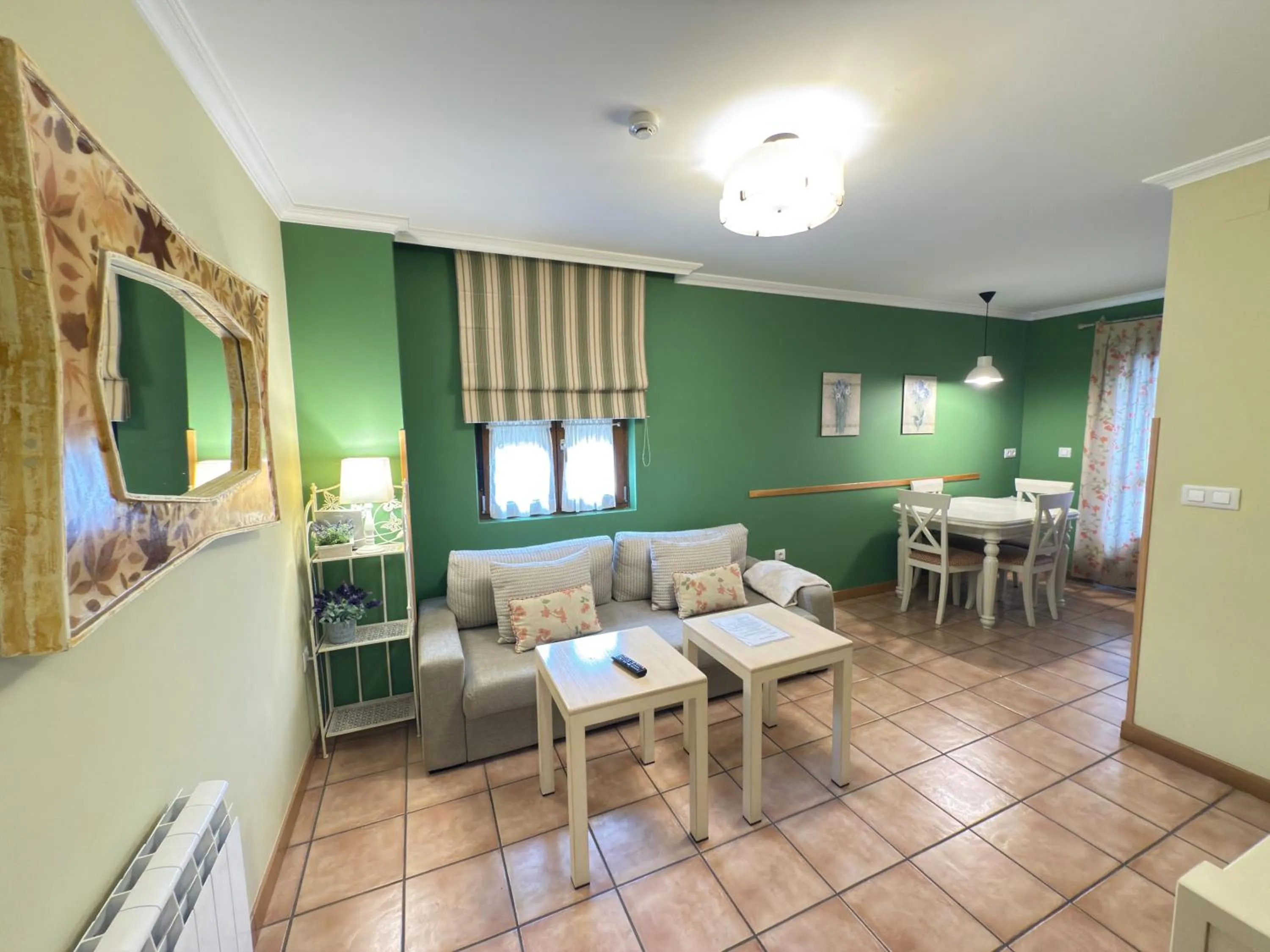 Living room in Posada El Corcal de Liébana