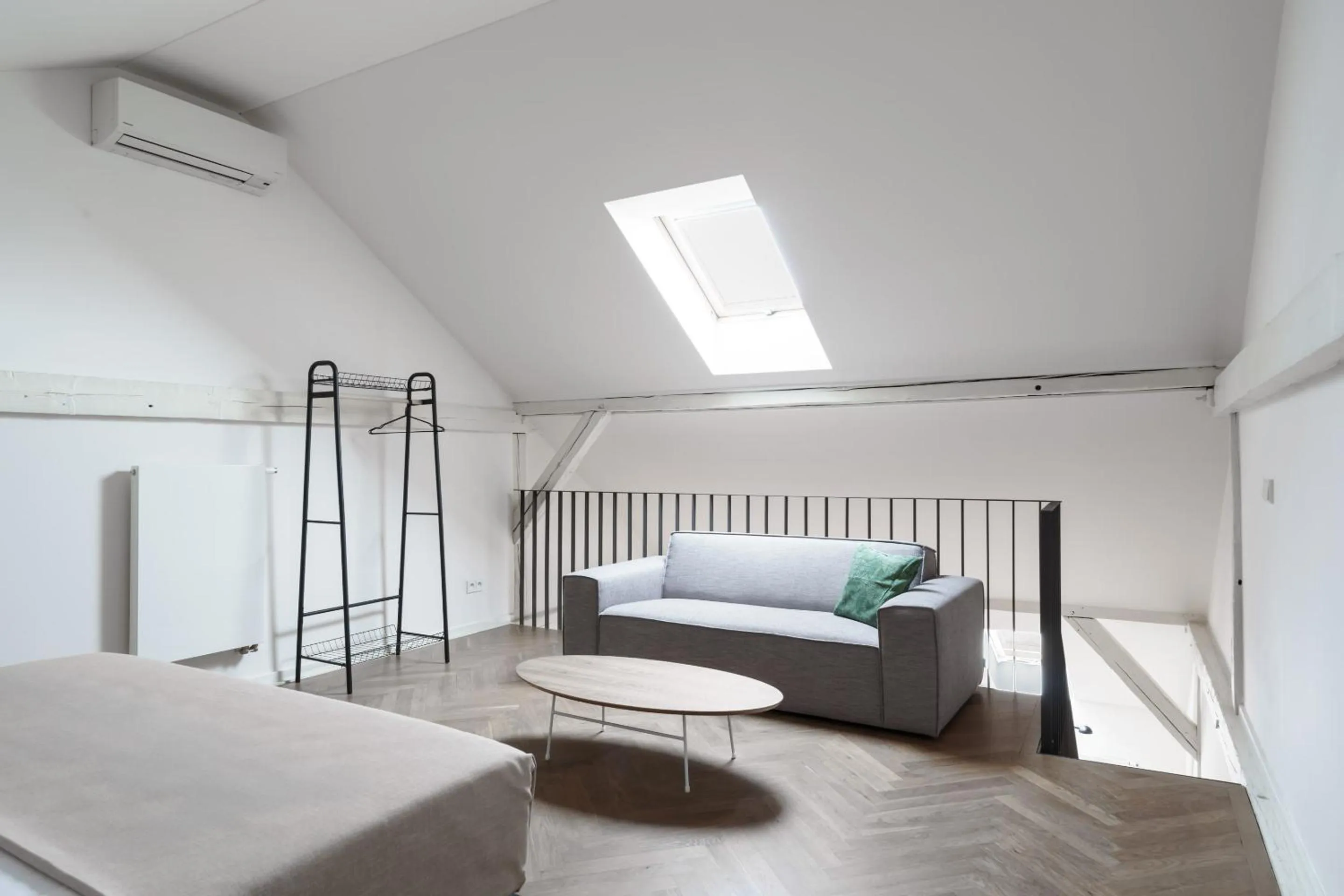 Bed in Limehome Prague Halkova