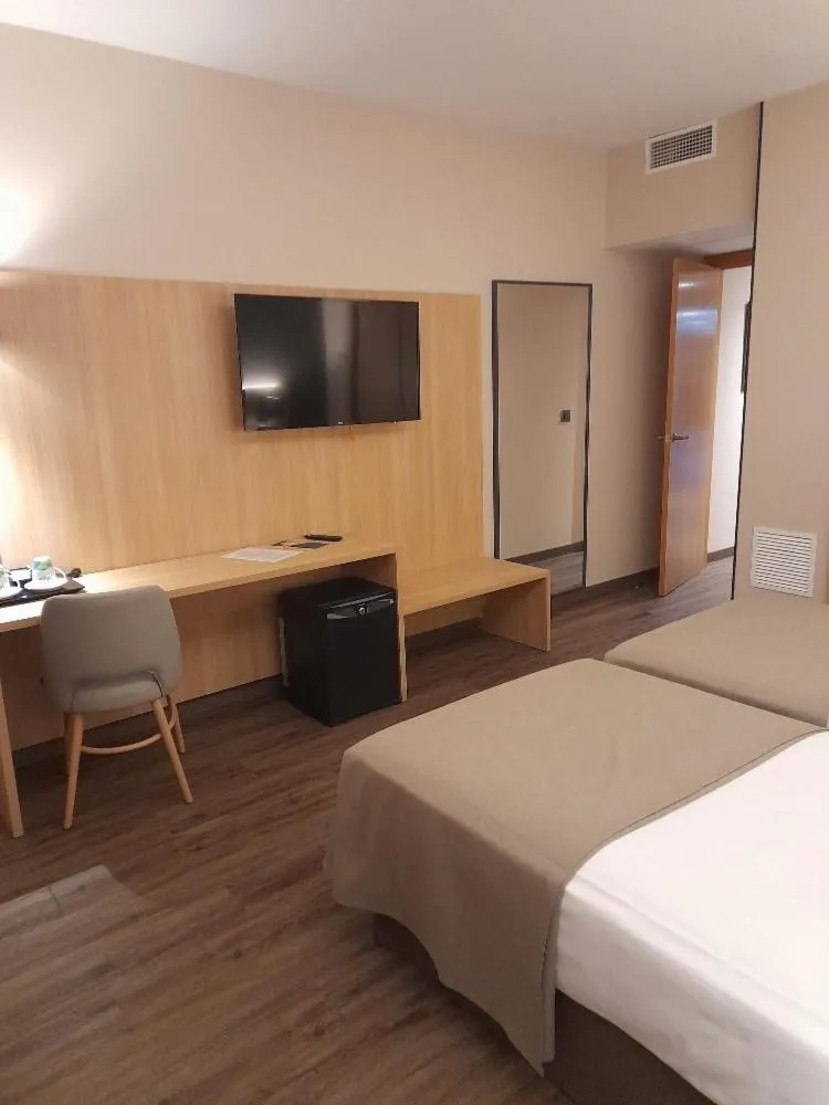 Bed in SOMMOS Hotel Benasque Spa