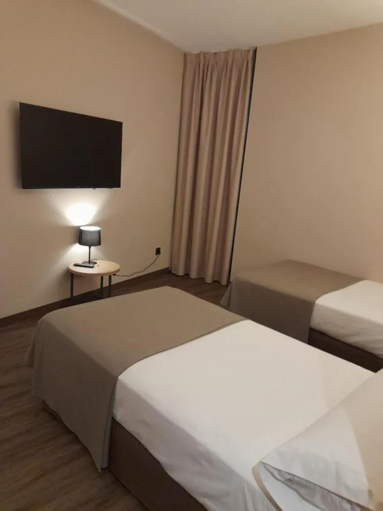 Bed in SOMMOS Hotel Benasque Spa