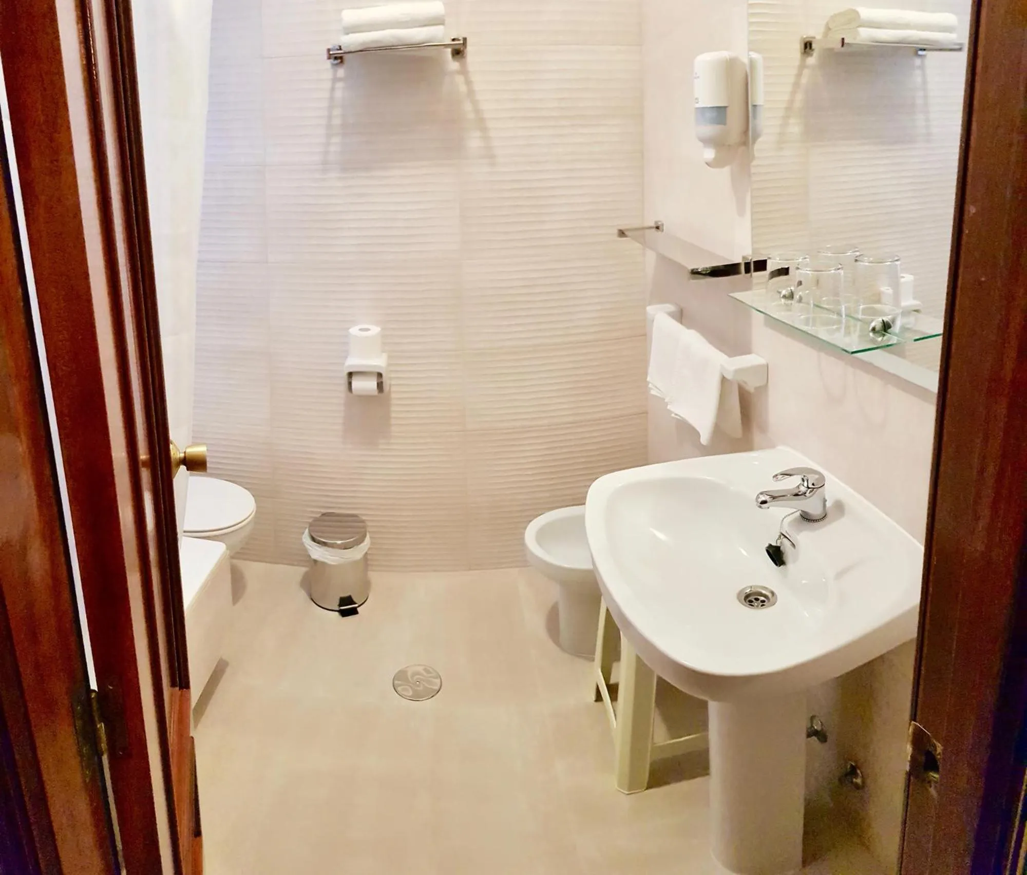 Bathroom in Hotel Torres Touriño