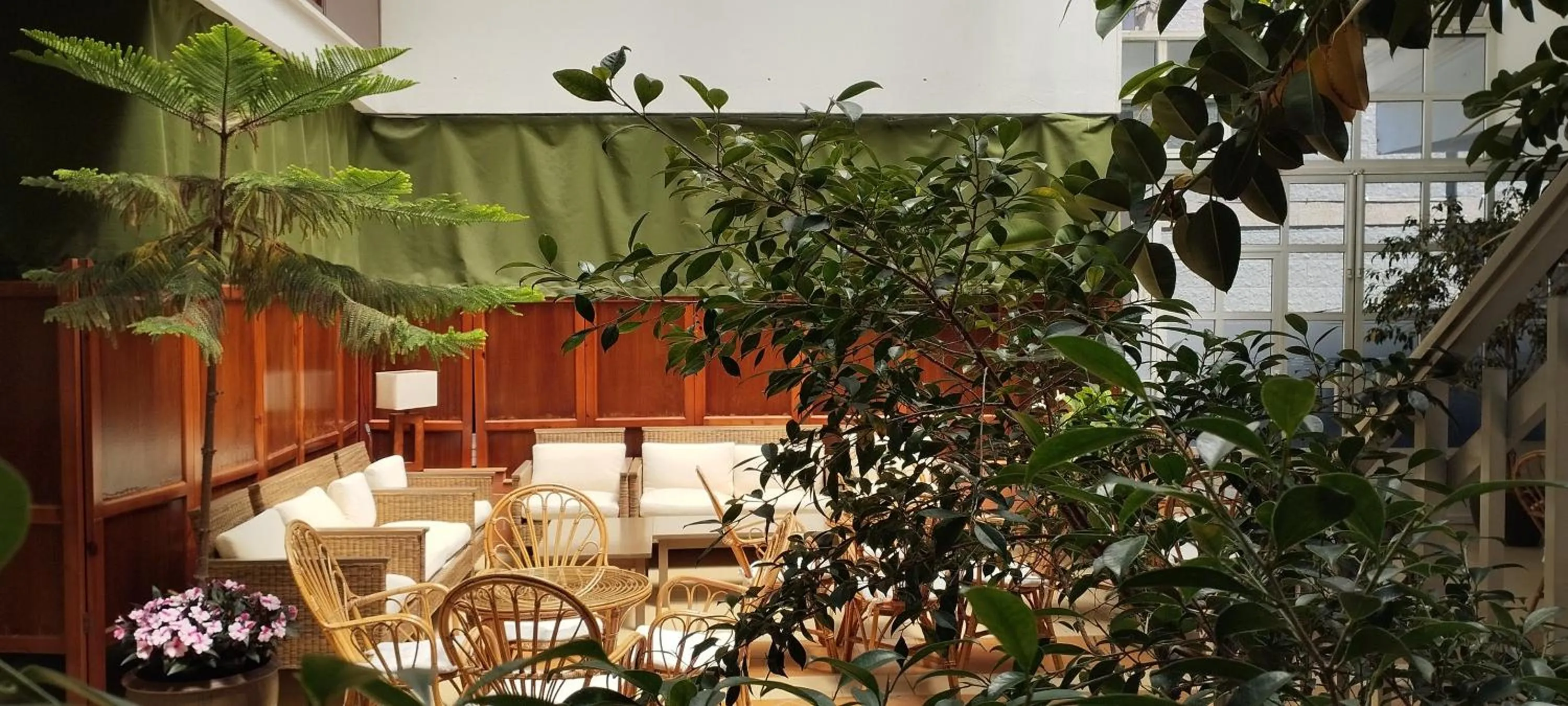 Living room in Hotel Torres Touriño