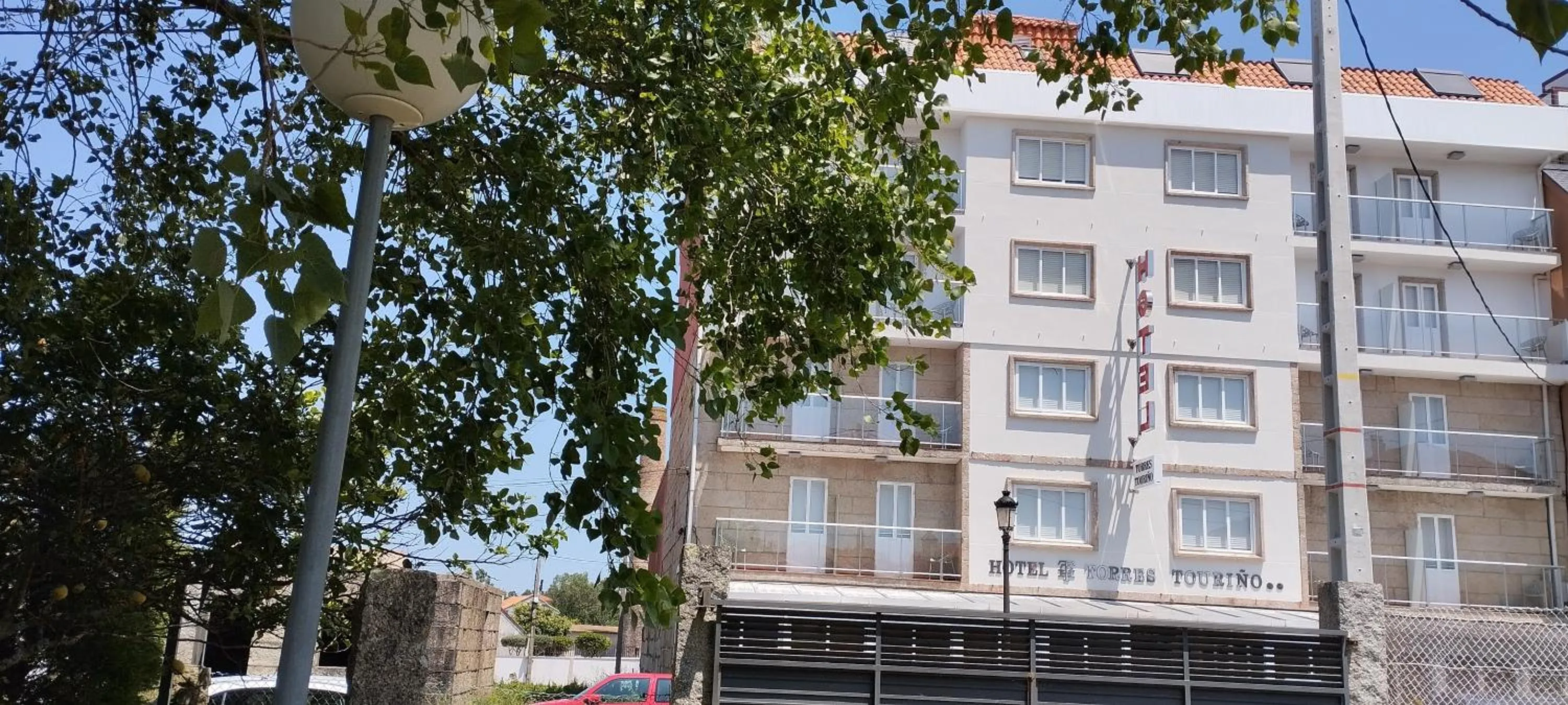 Property building in Hotel Torres Touriño