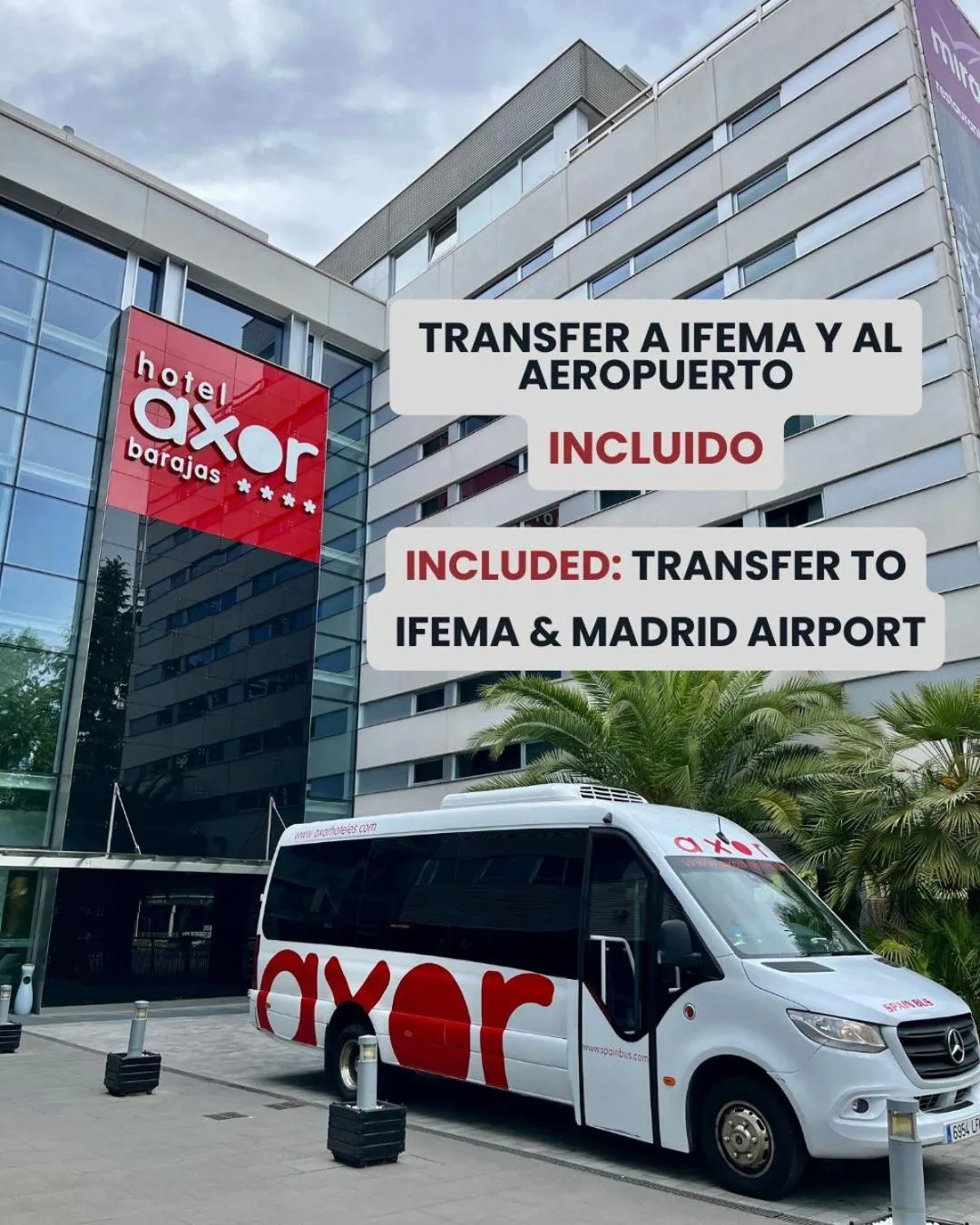 shuttle in Axor Barajas